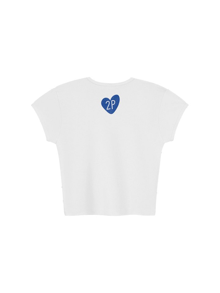 Positive Heart Crop Top product image (3)