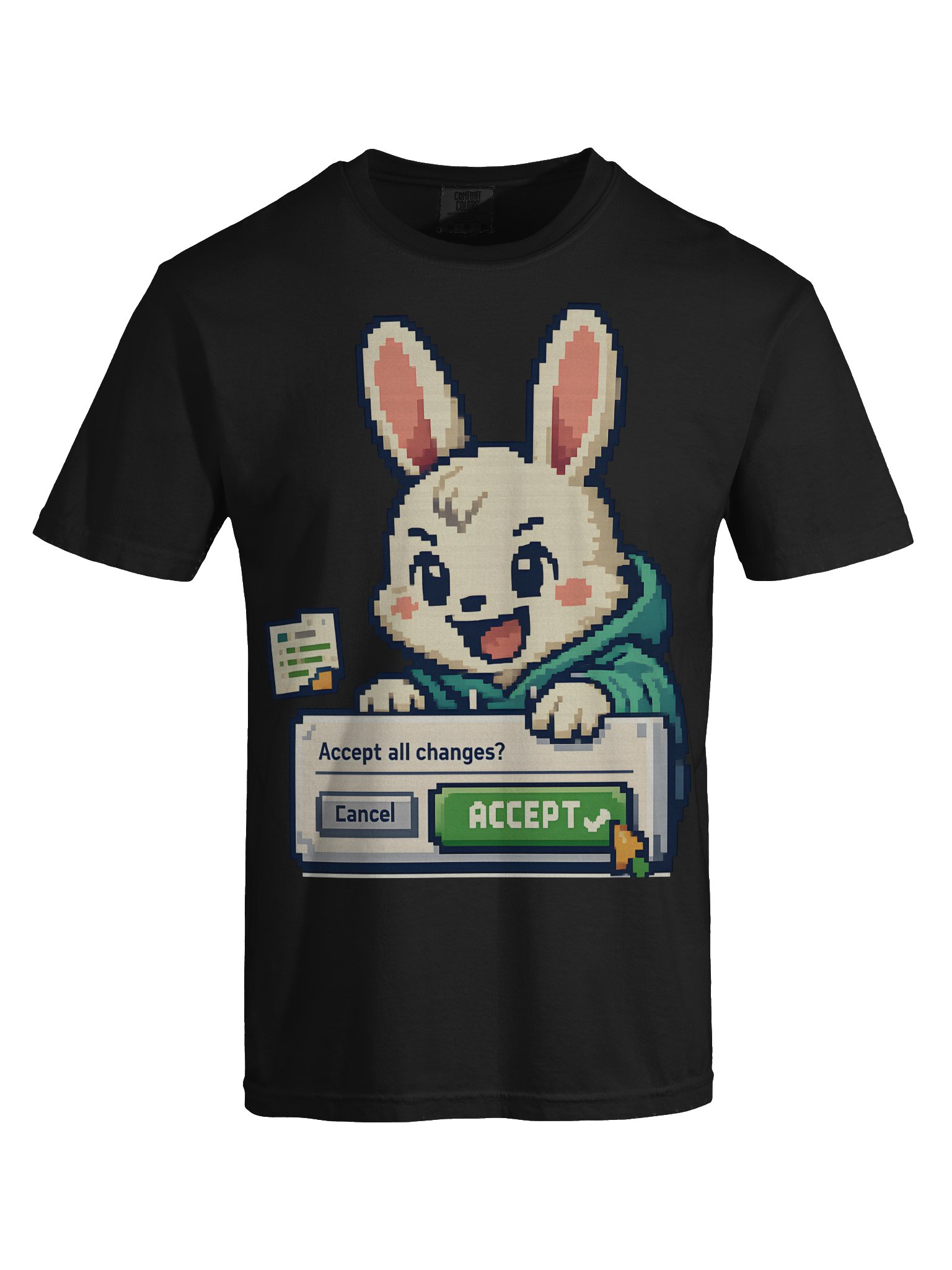 Accept All Rabbit T-Shirt product image (7)
