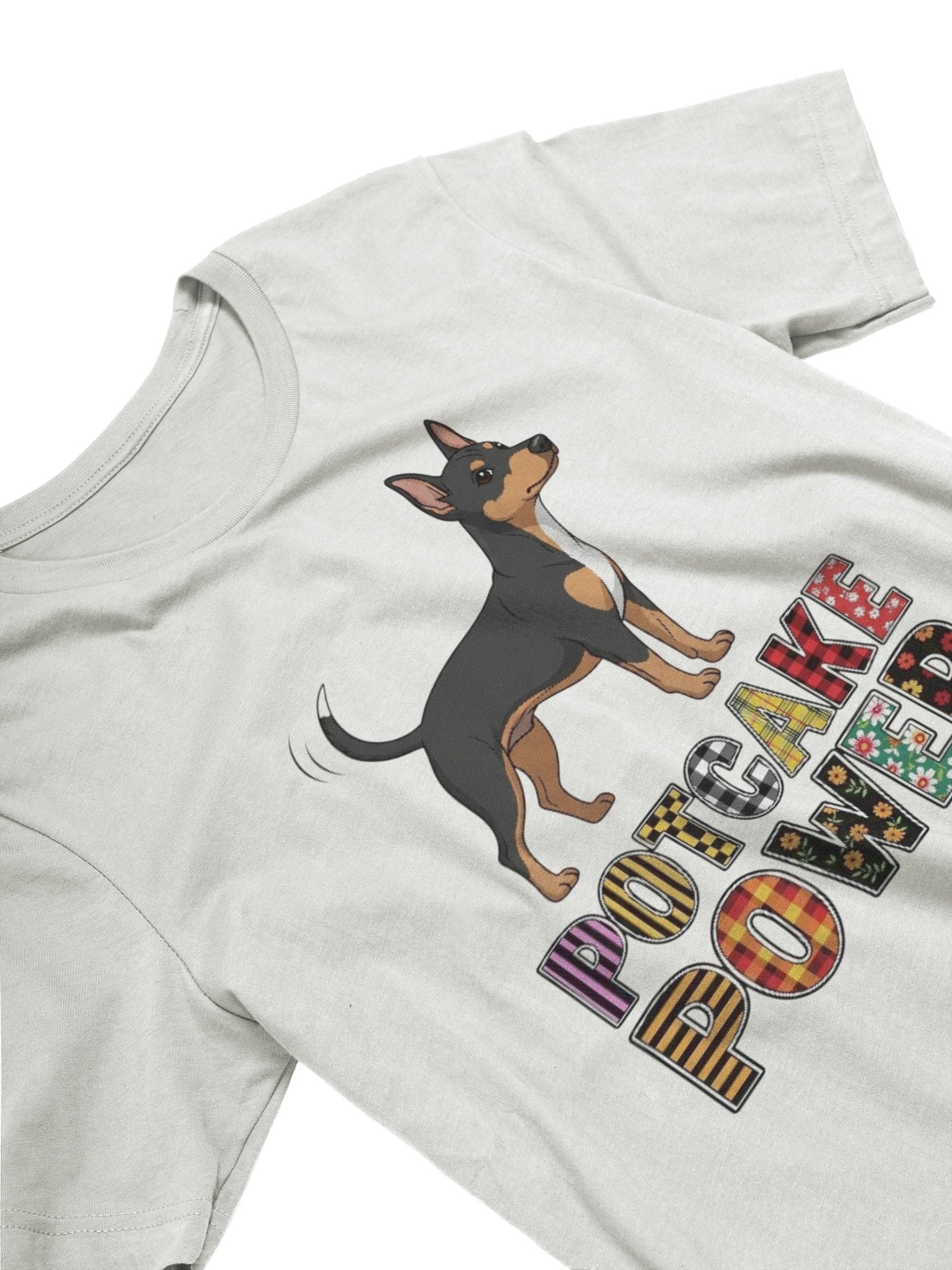 Potcake Dog Power - Caribbean Rescue Dog with Patterned Text product image (3)