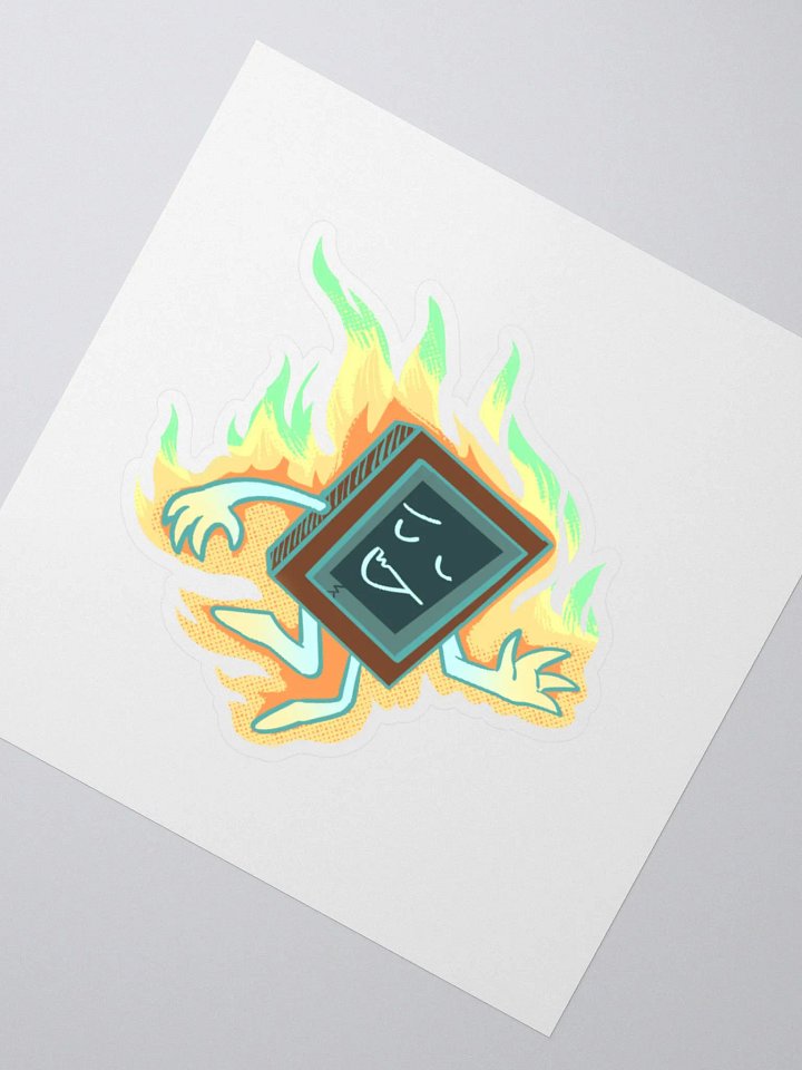 Ghost Fire Sticker product image (2)
