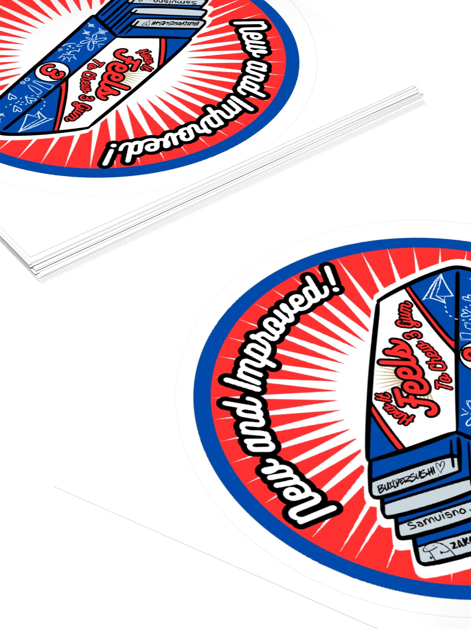3Gum Sticker! product image (10)