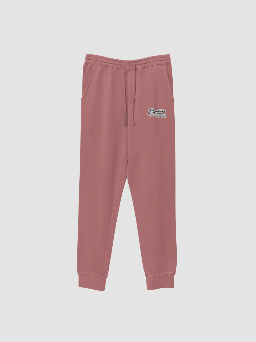 Bubbly and a B*tch embroidered pigment sweatpants (bubble design) product image (3)