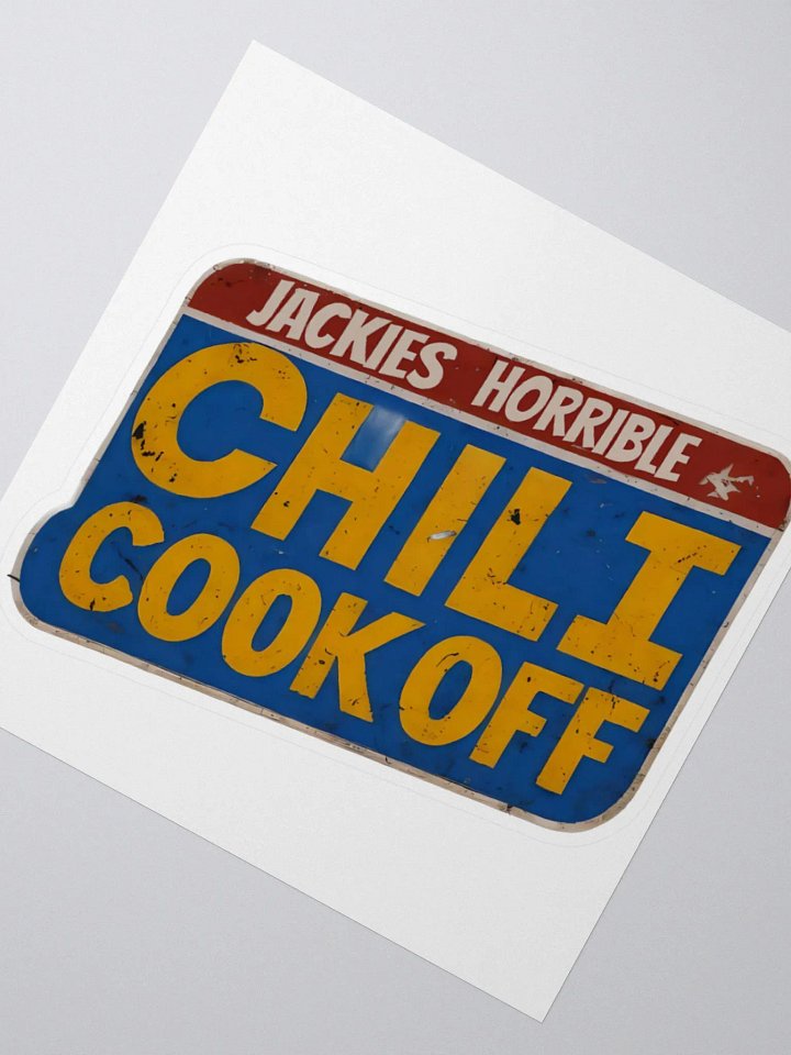 Jackies Chili Sticker product image (2)