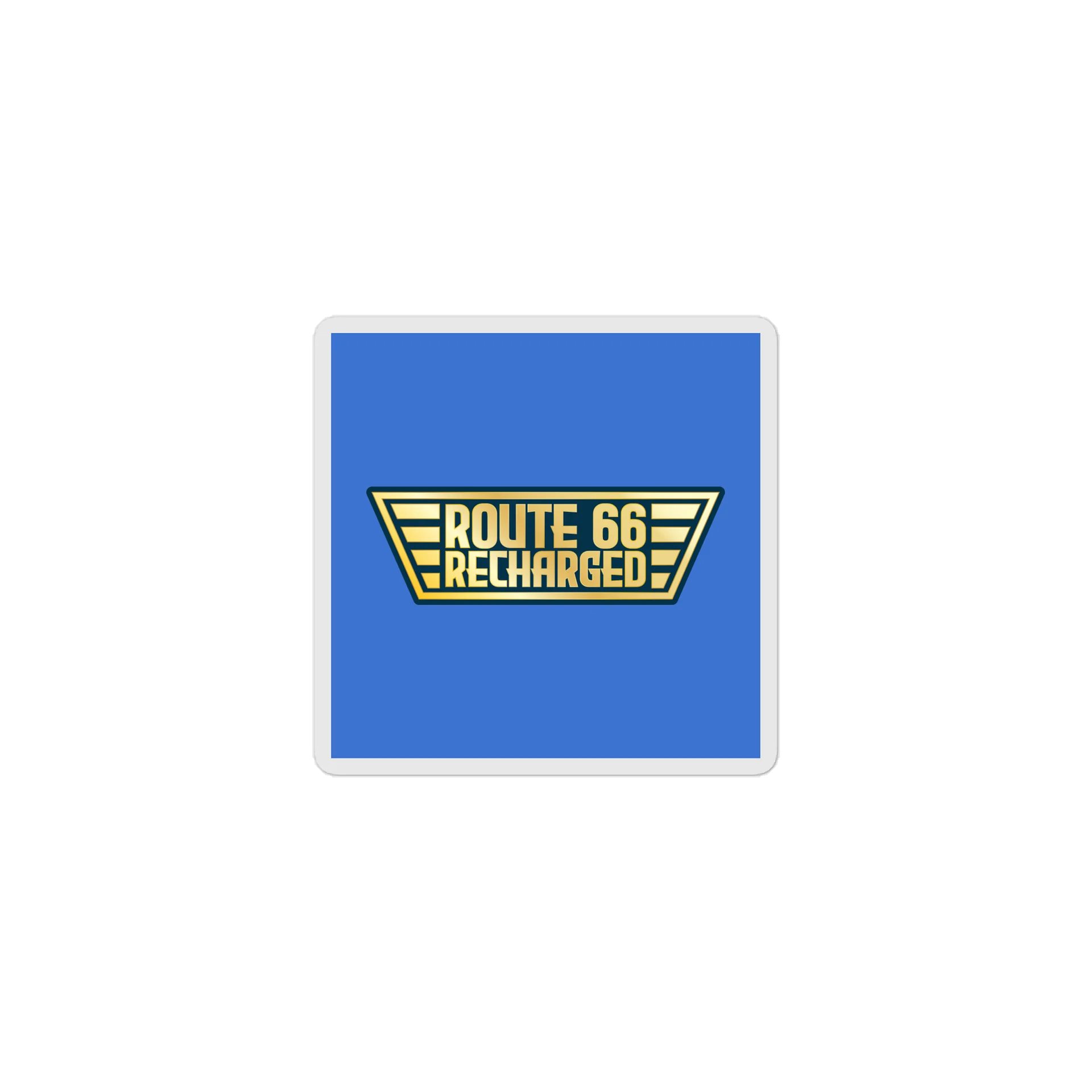 Route 66 Recharged / 1940's / Decades Art (Sticker) product image (1)