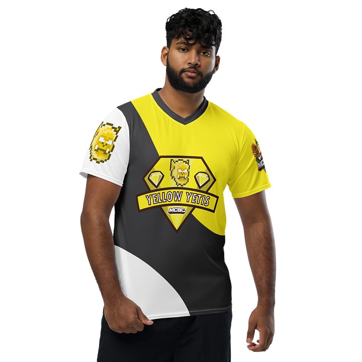 Yellow Yetis Team Jersey product image (1)