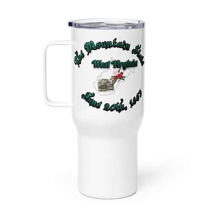 West Virginia - USA State Travel Mug with Handle product image (1)