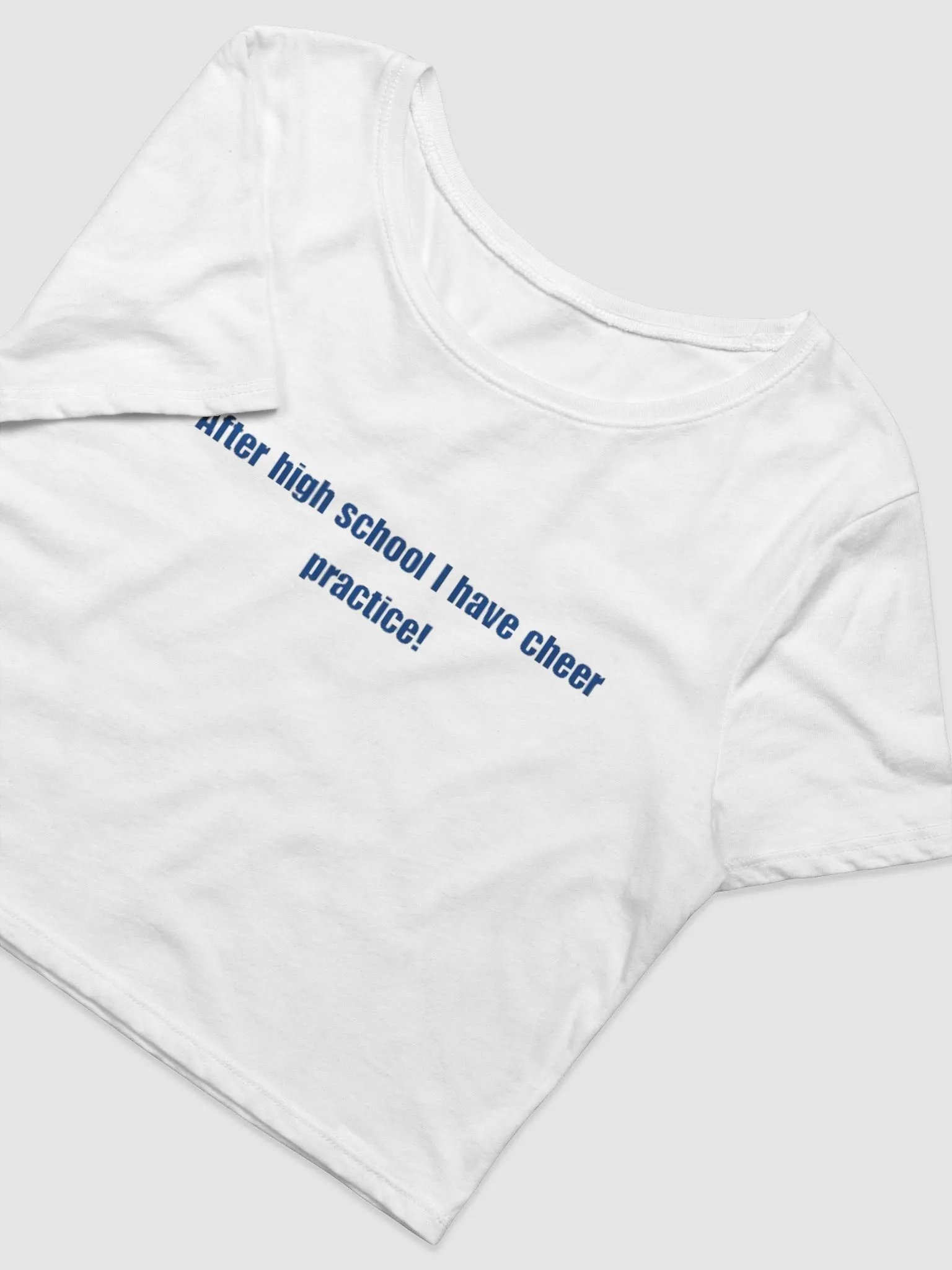 Cheer practice baby tee product image (3)