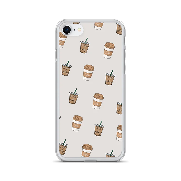 Morning Brew Coffee Clear iPhone Case product image (28)