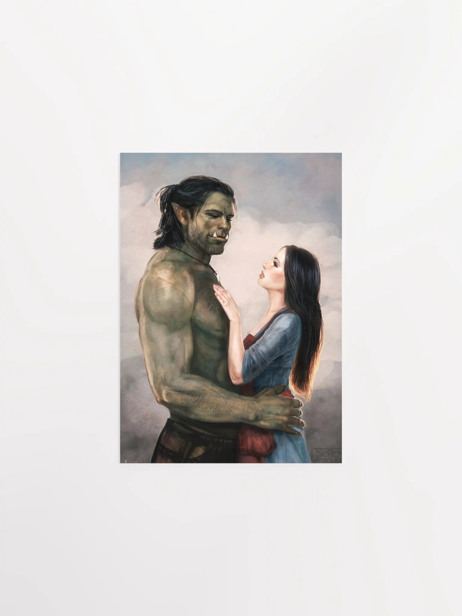 Joarr and Gwyn Art Print, by Serene Yoshiko product image (1)