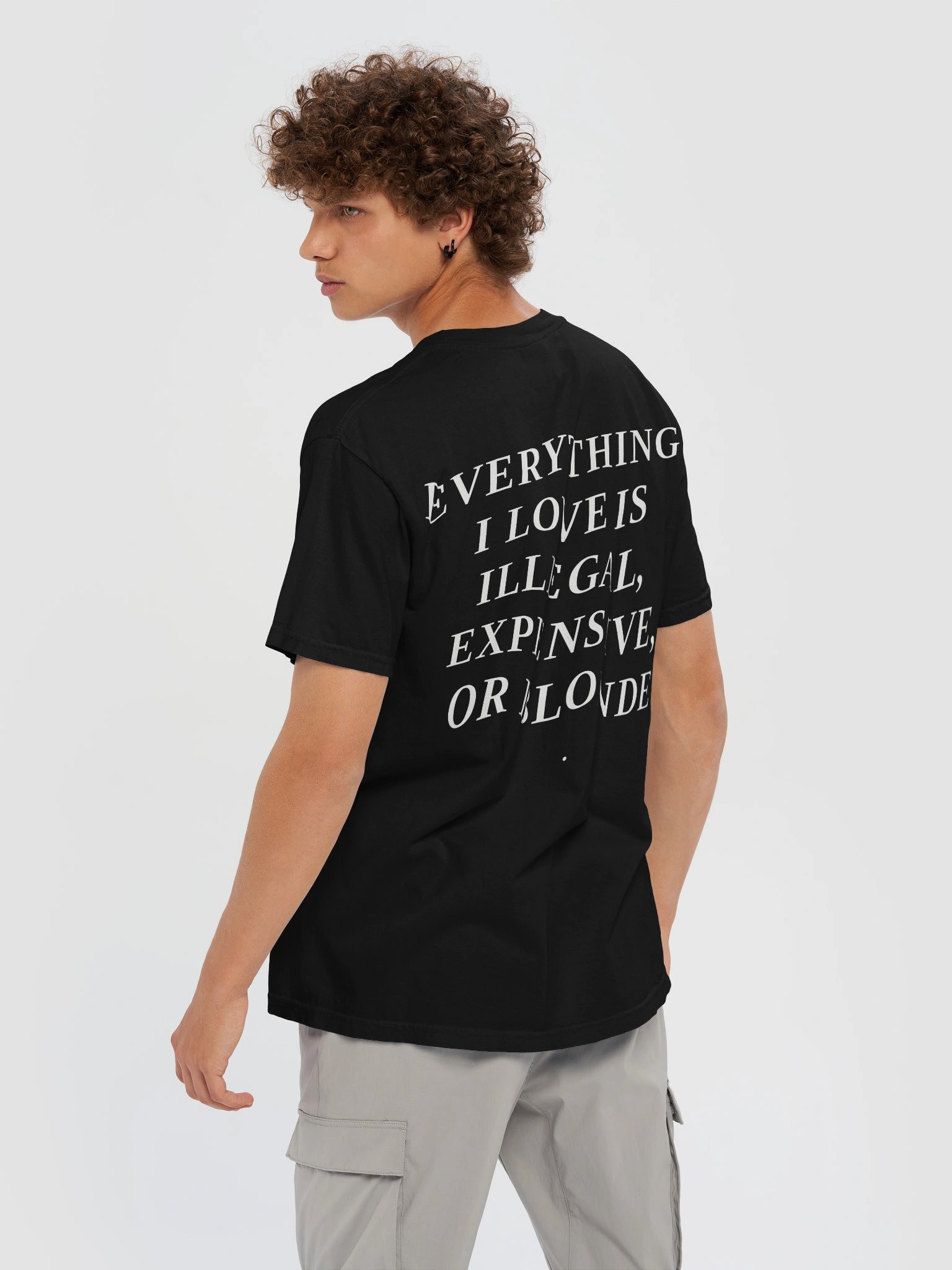 EVERYTHING I LOVE IS ILLEGAL, EXPENSIVE OR BLONDE product image (2)