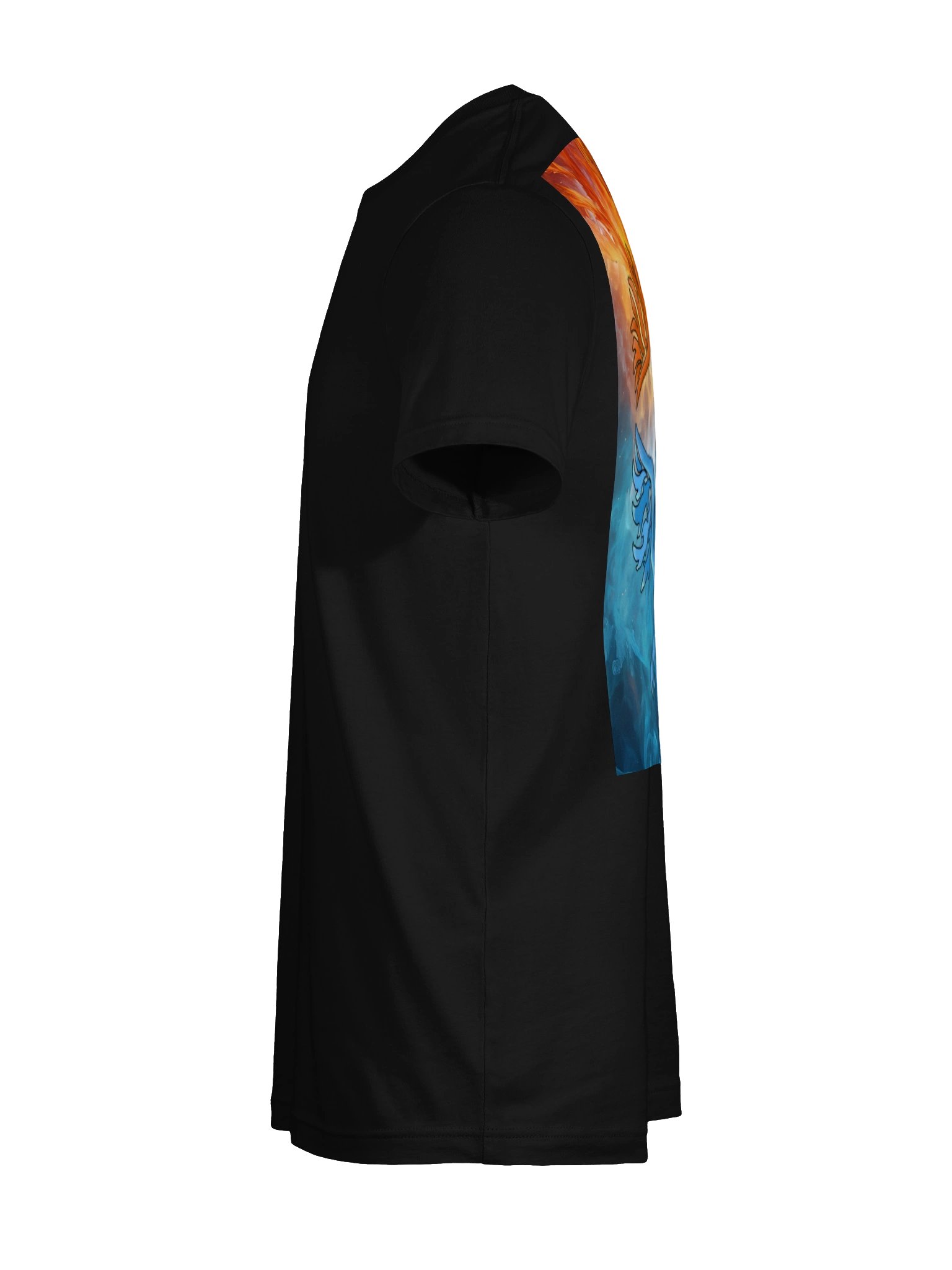 Phoenix Split Flame Unisex Tee product image (87)