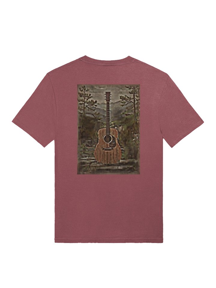 "Abstract Bluegrass Guitar Portrait" Tee product image (1)