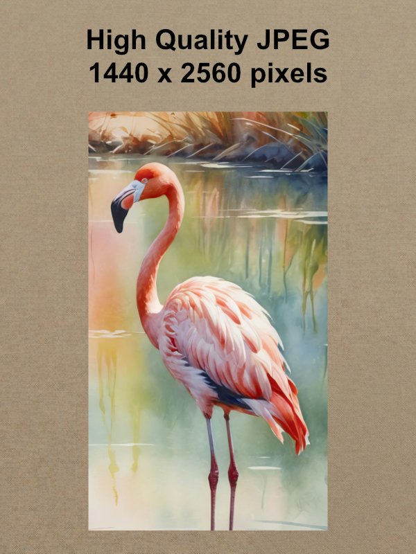 Flamingo Phone Wallpaper product image (2)