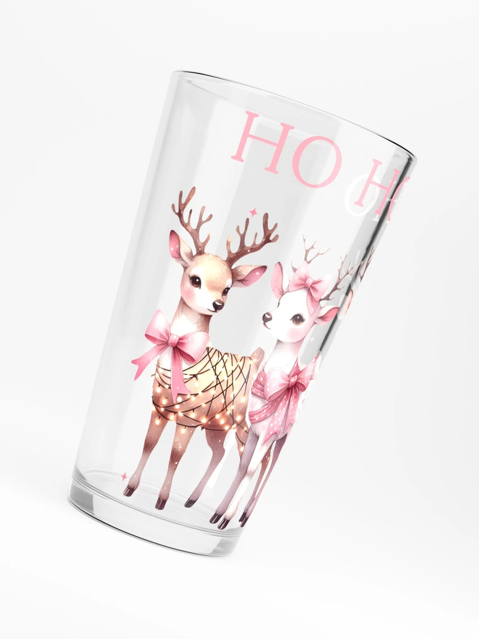 Festive Reindeer Pint Glass product image (6)