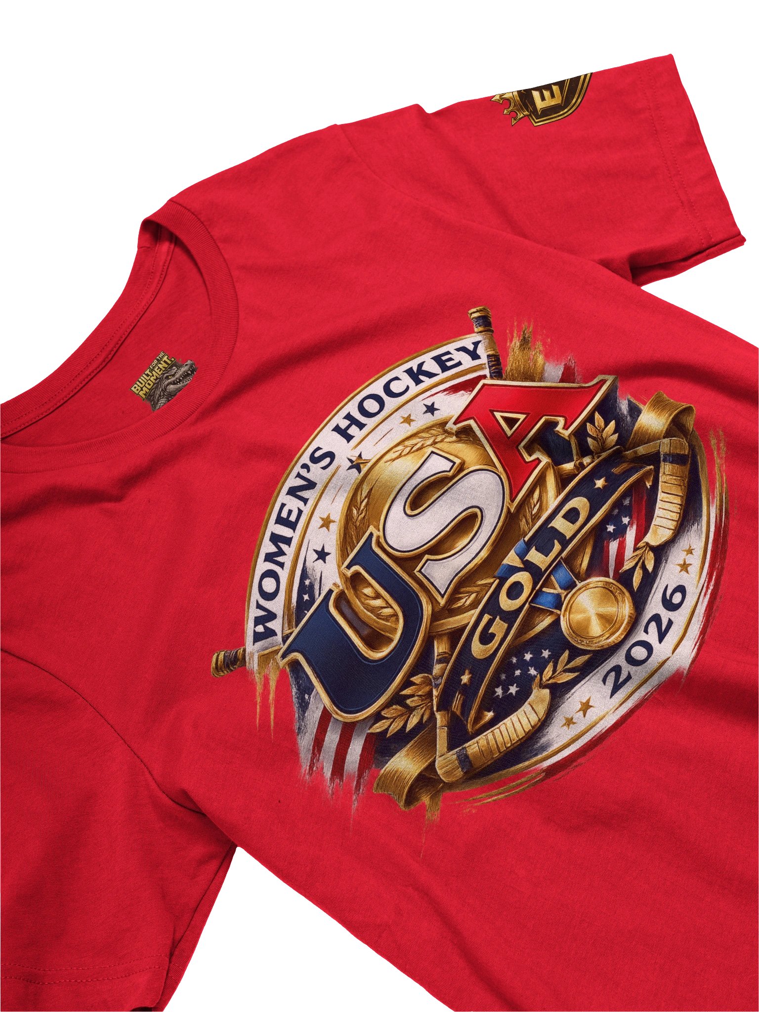 USA Women’s Hockey Gold 2026 – Victory Edition Tee product image (8)