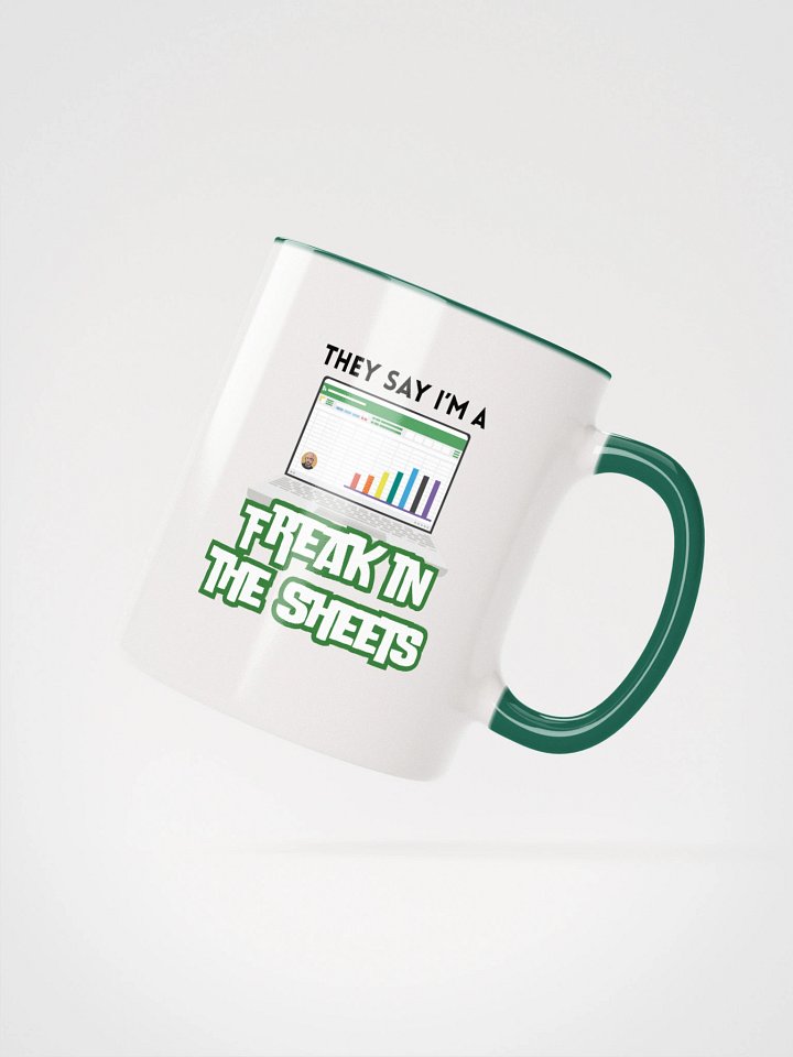 "Freak in the (Spread) Sheets" Mug product image (1)
