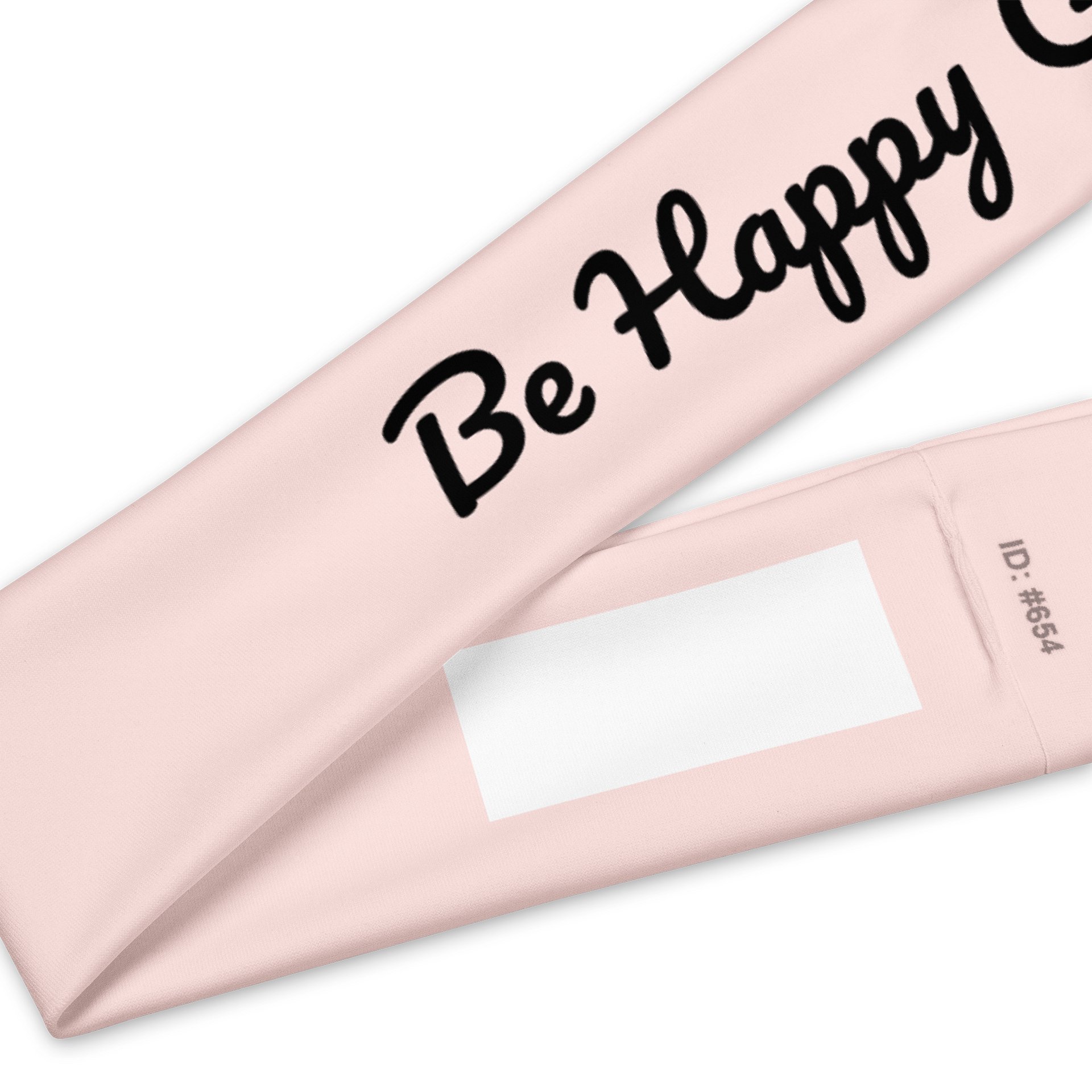 Be Happy Girl All-Over Print Headband product image (3)
