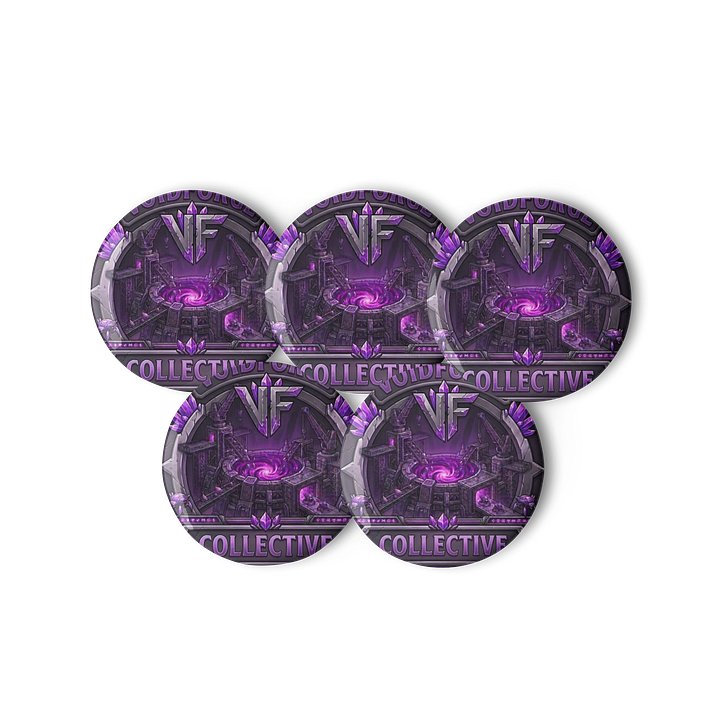 Voidforge Collective Pin Button Set product image (3)