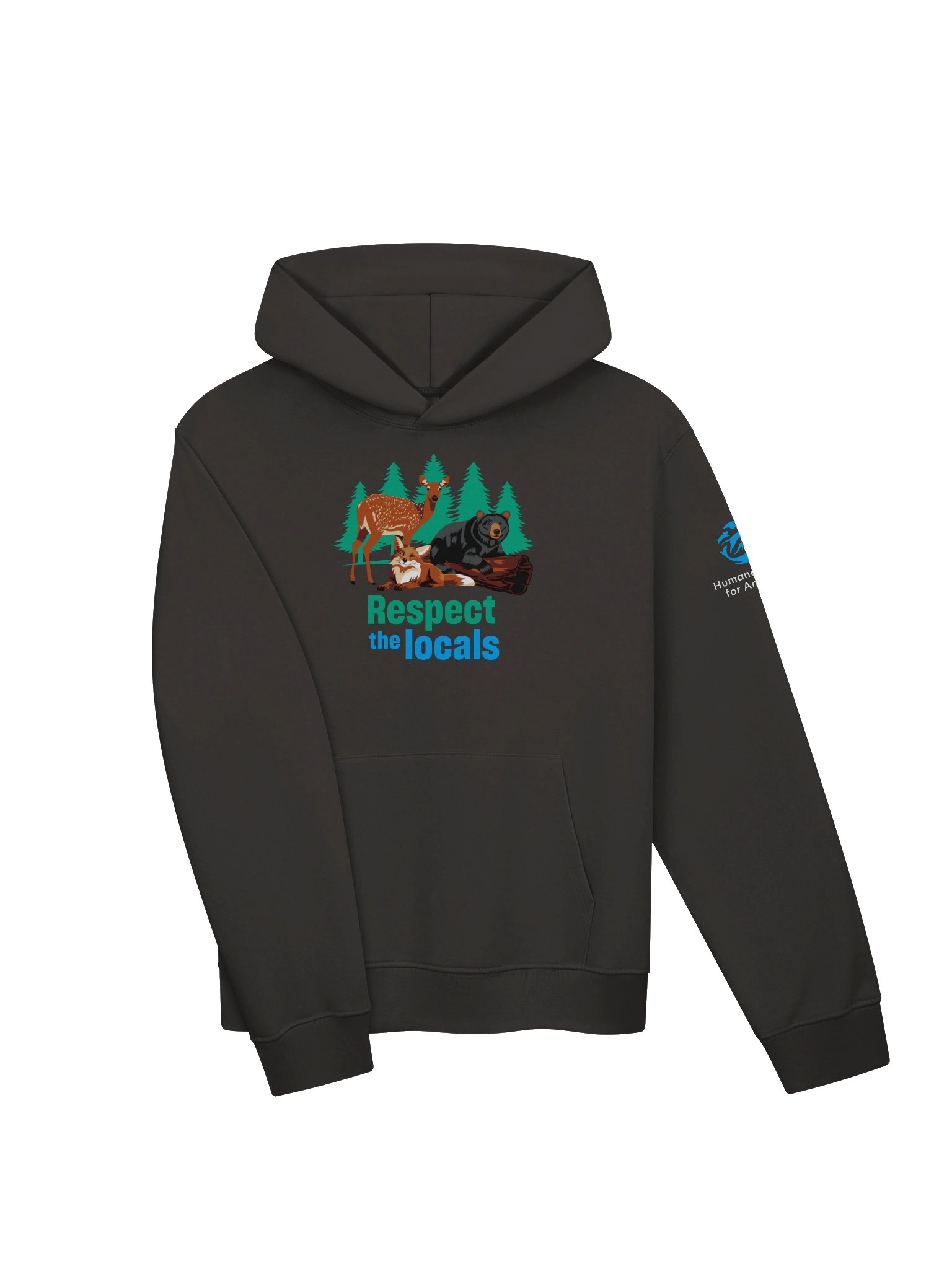 Respect the locals - Hoodie product image (3)