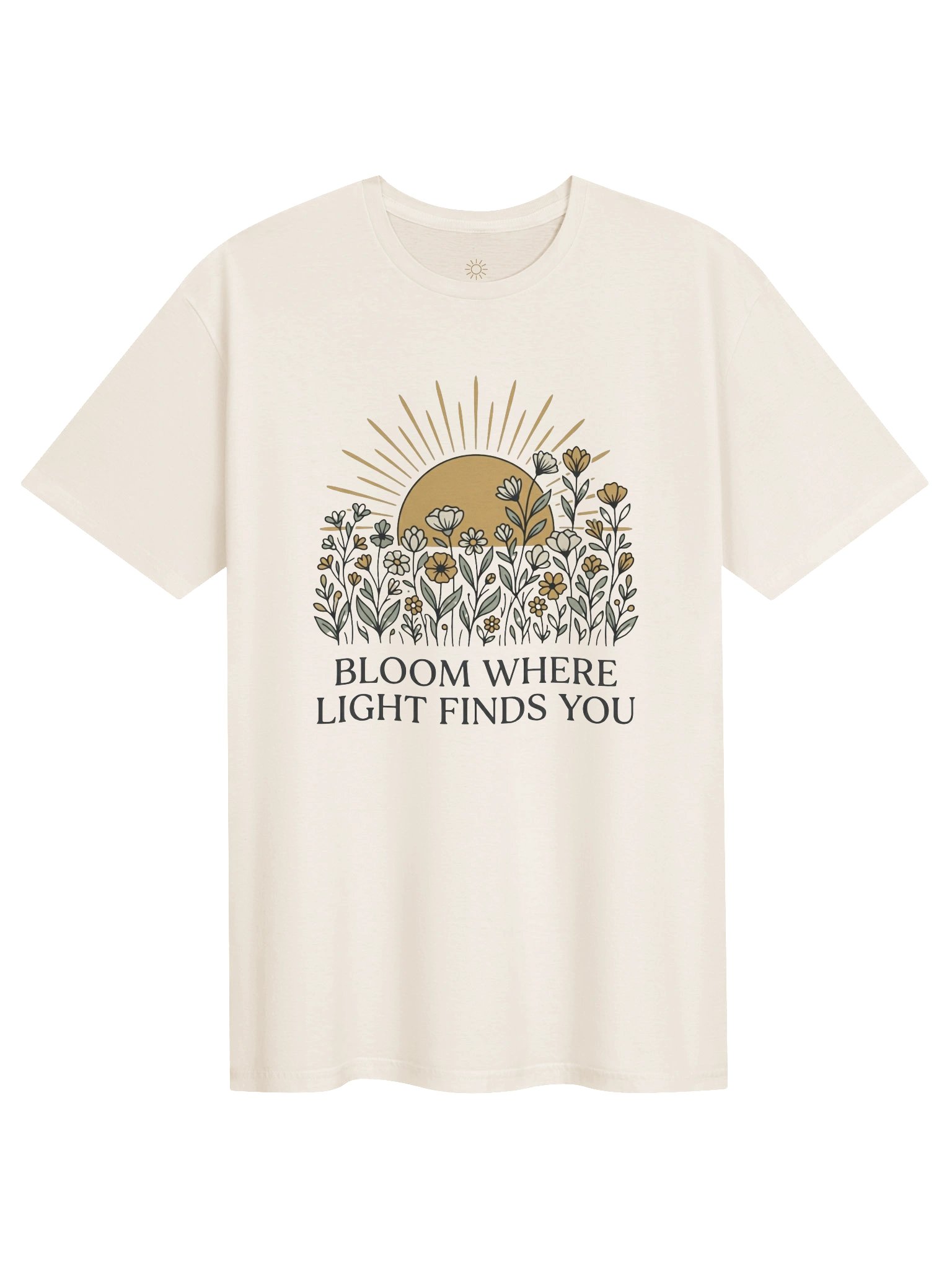 Bloom Where Light Tee product image (1)