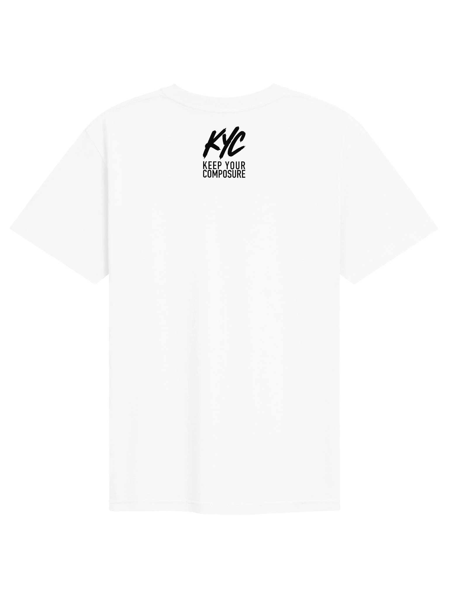 KYC “Composure” Tee — White product image (2)
