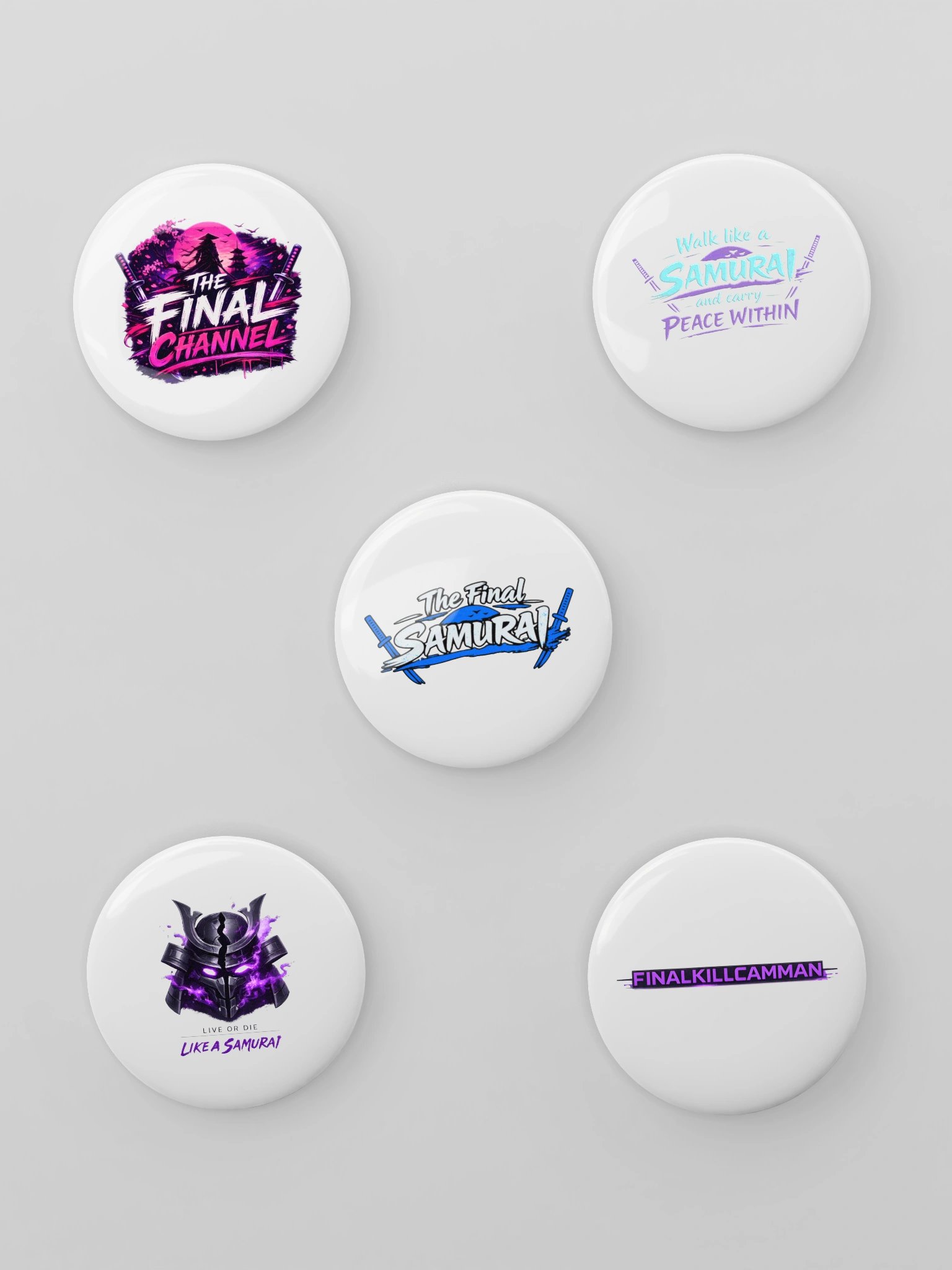 Samurai pins product image (1)