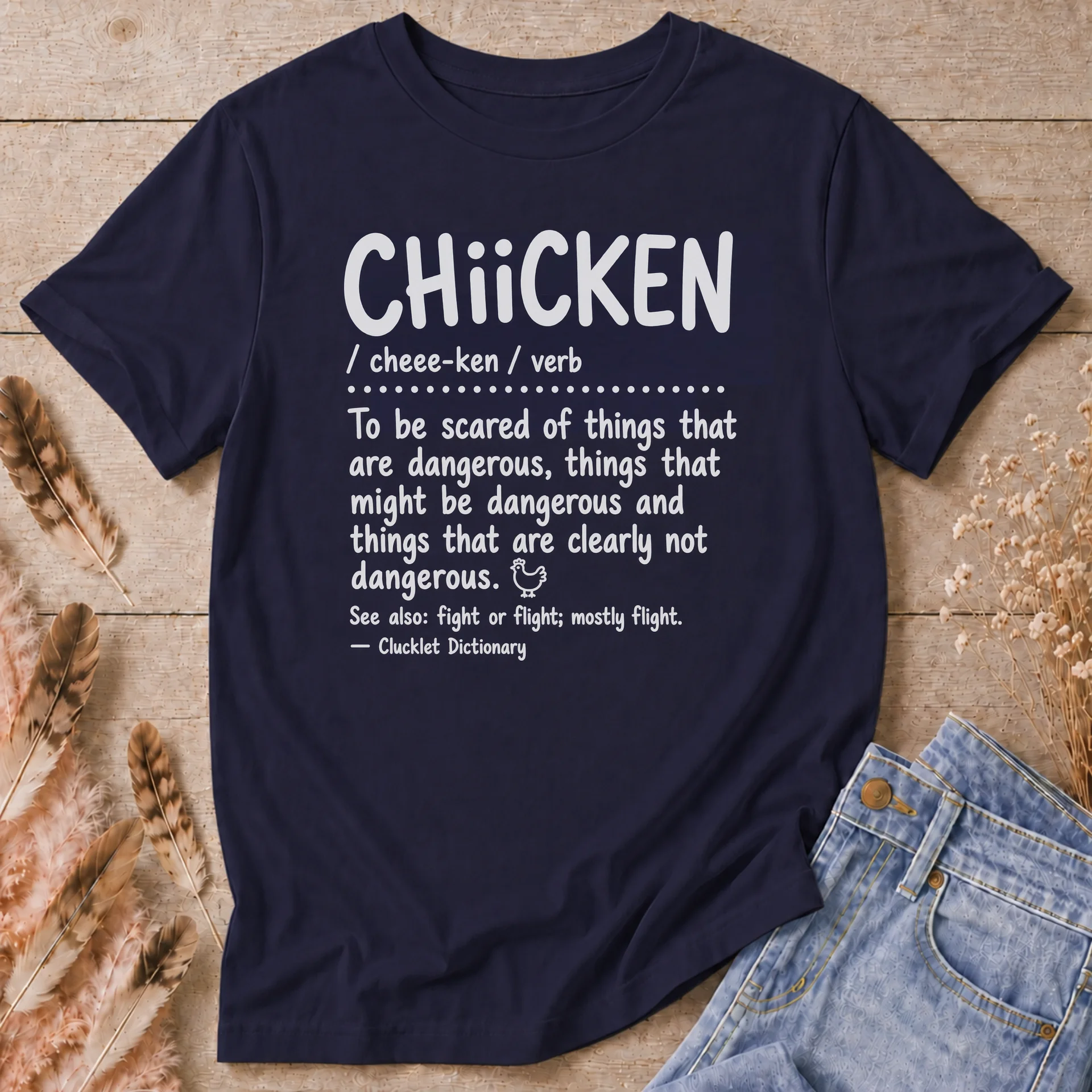 Chiicken Dictionary T-Shirt product image (1)