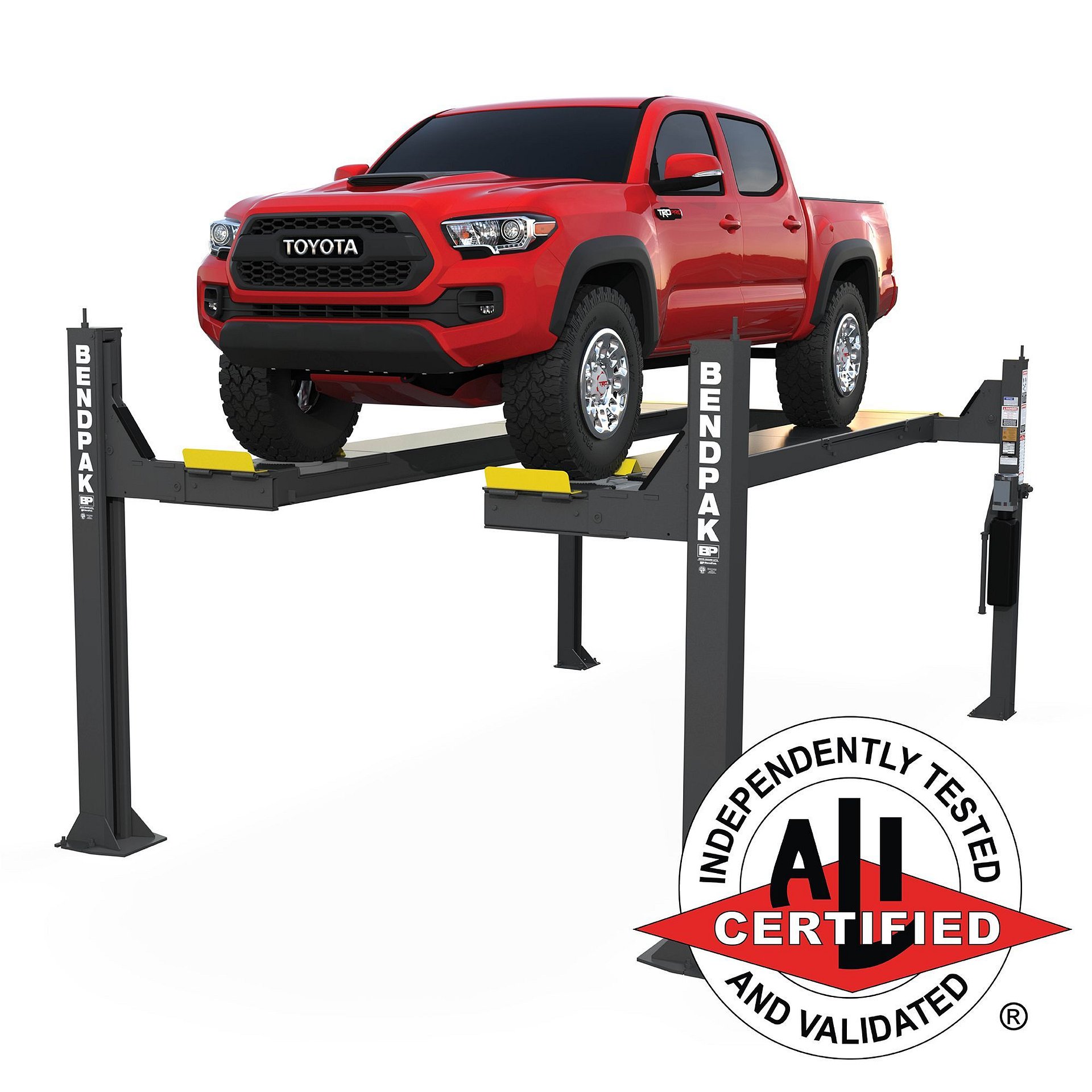 BendPak HDSO14AX Open-Front Alignment Lift - 14,000-Lb Capacity - Extended product image (1)