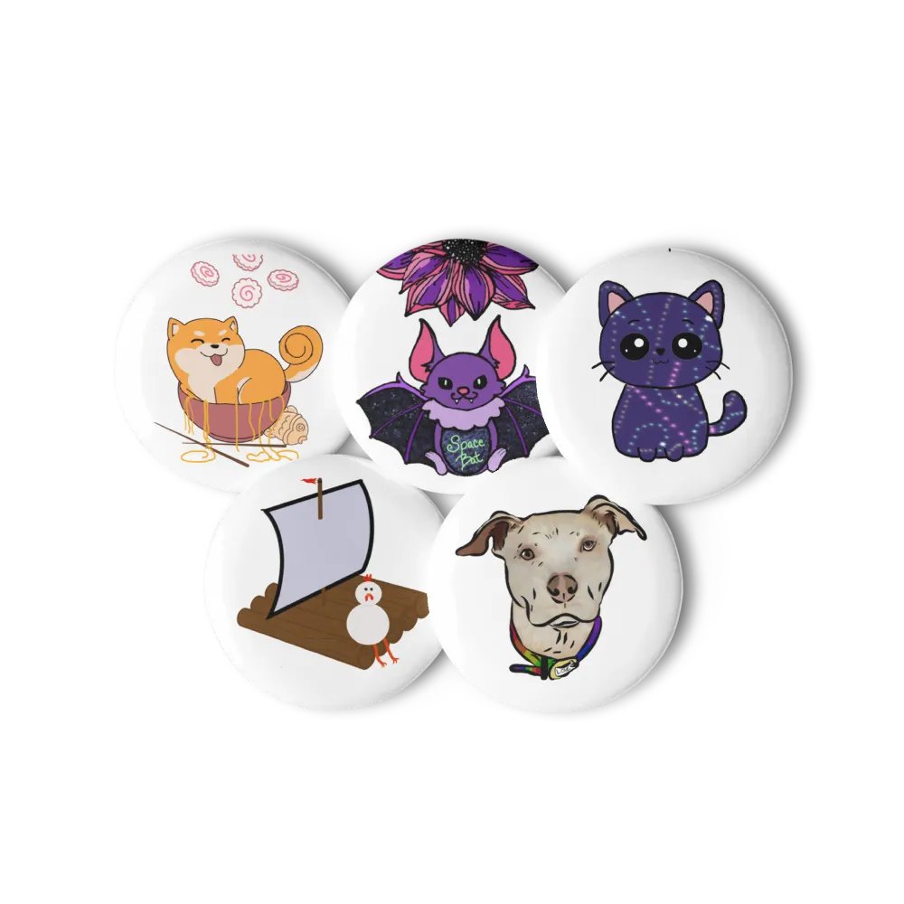 ShibOodles! The ModMin Pin Set product image (6)