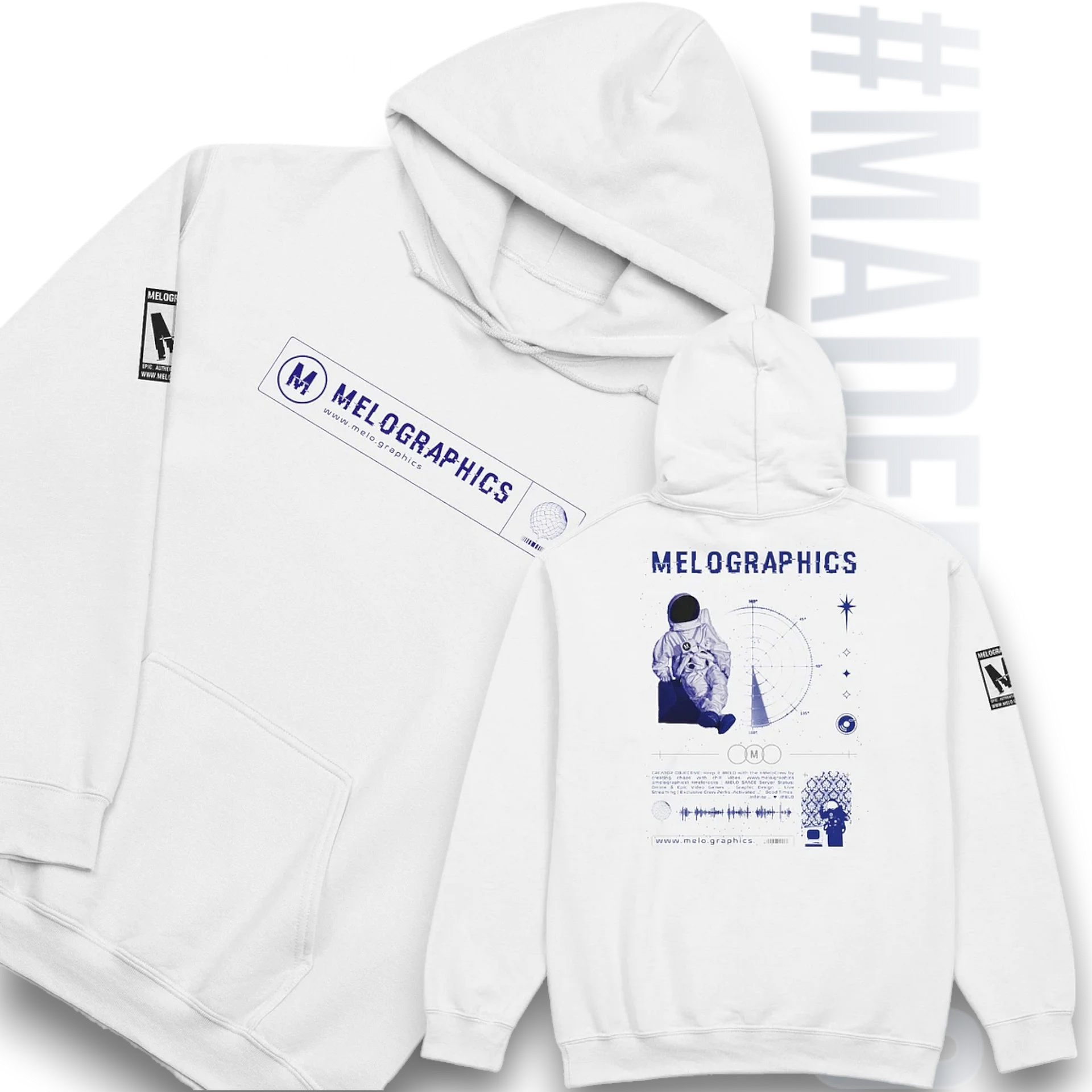 Darkspace Style - Basic Hoodie | #MadeByMELO product image (3)