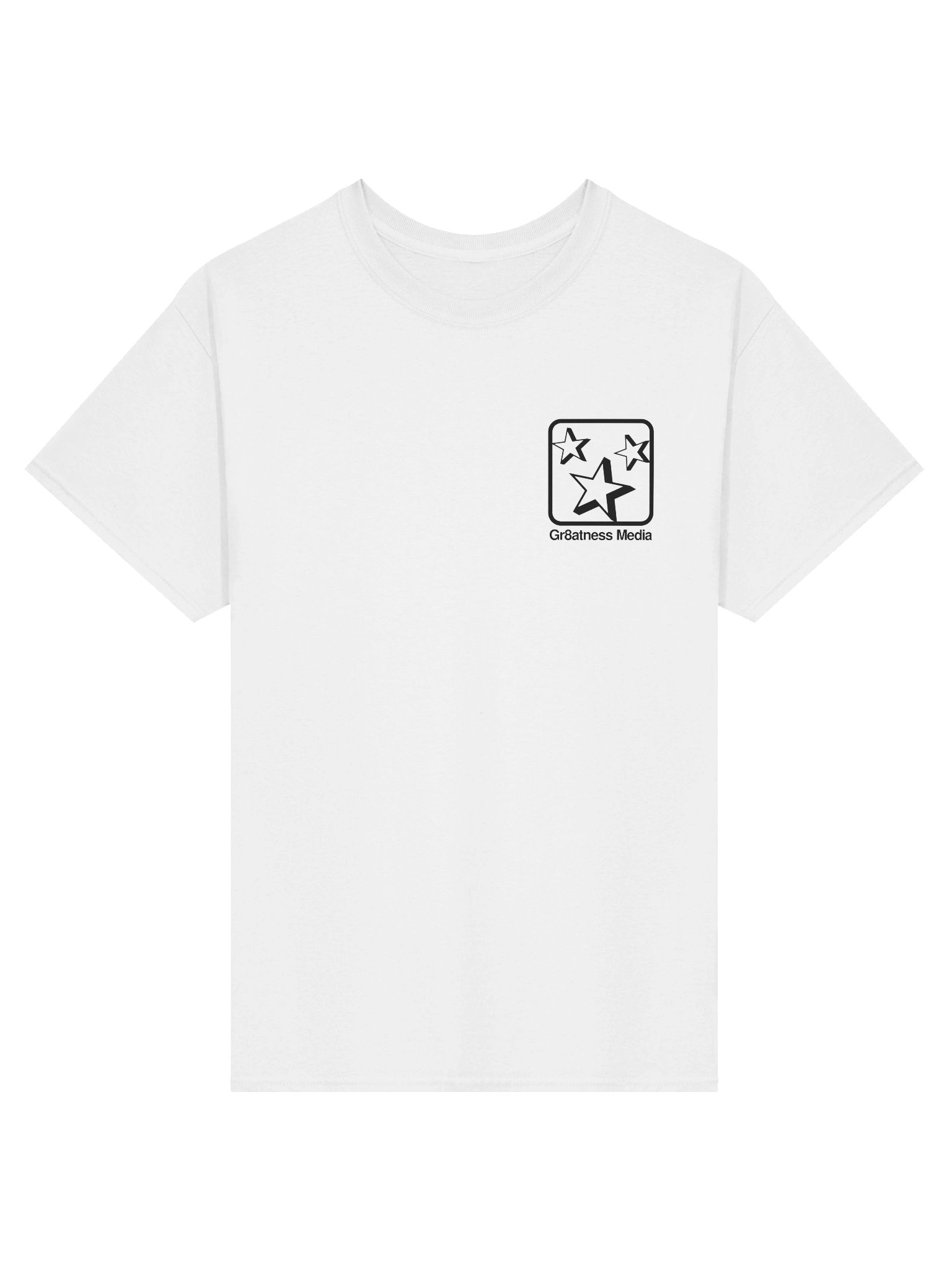 Classic Gr8atness Media™ Tee [Light Mode] product image (1)