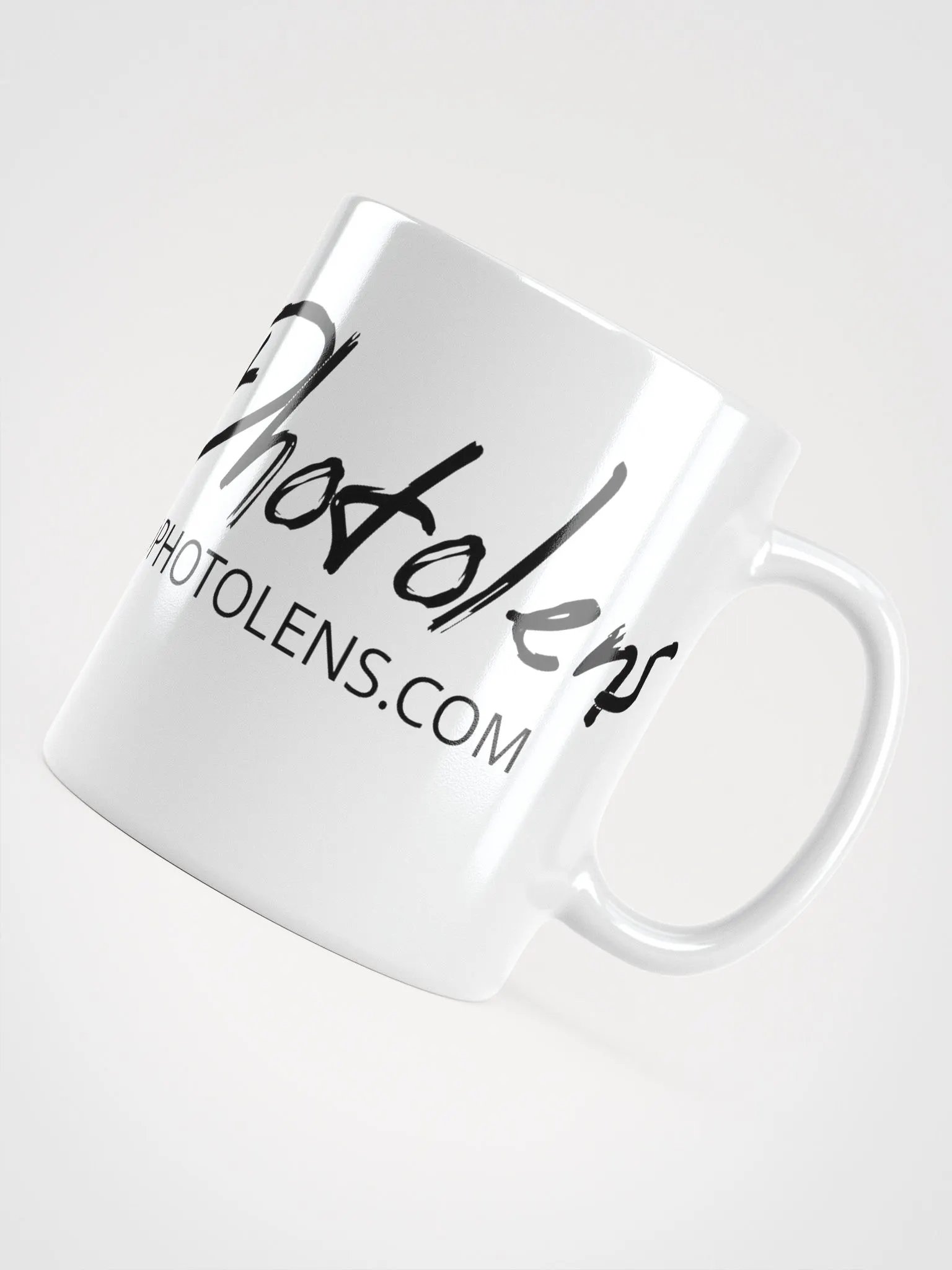 Taza blanca brillante product image (10)