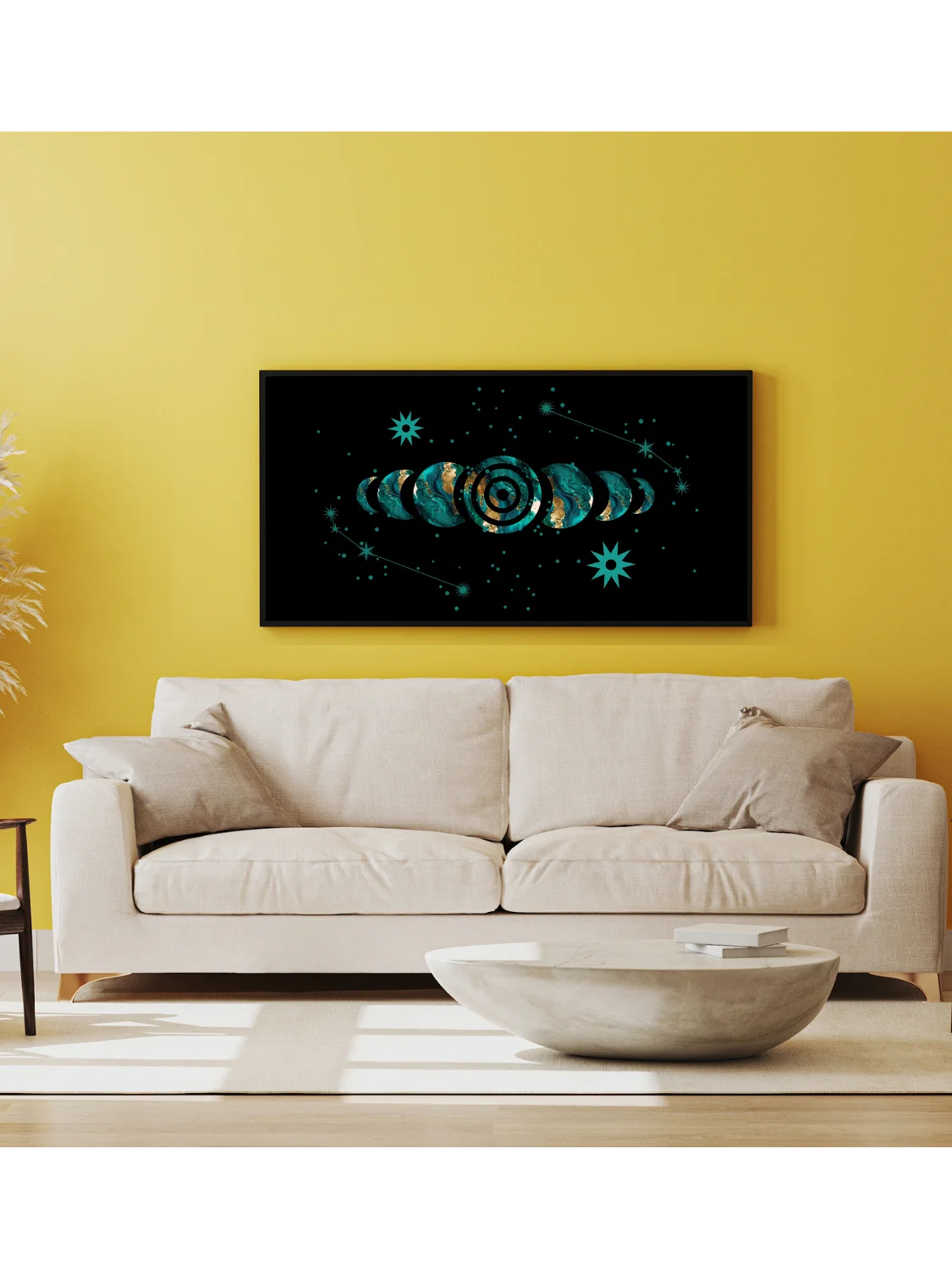Emerald Lunar Phase Nox Poster product image (7)