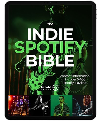 Indie Spotify Bible: Indie Playlists, Music Playlist Guide, with Thousands of Indie Playlist Curators product image (2)