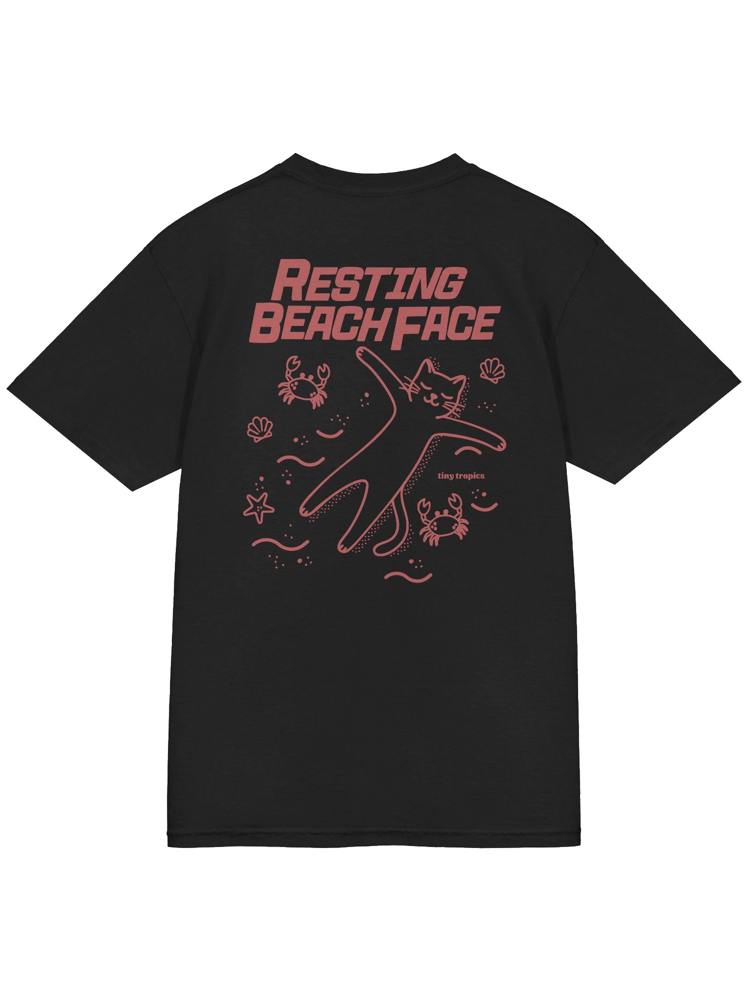 Resting Beach Face | Tee product image (1)