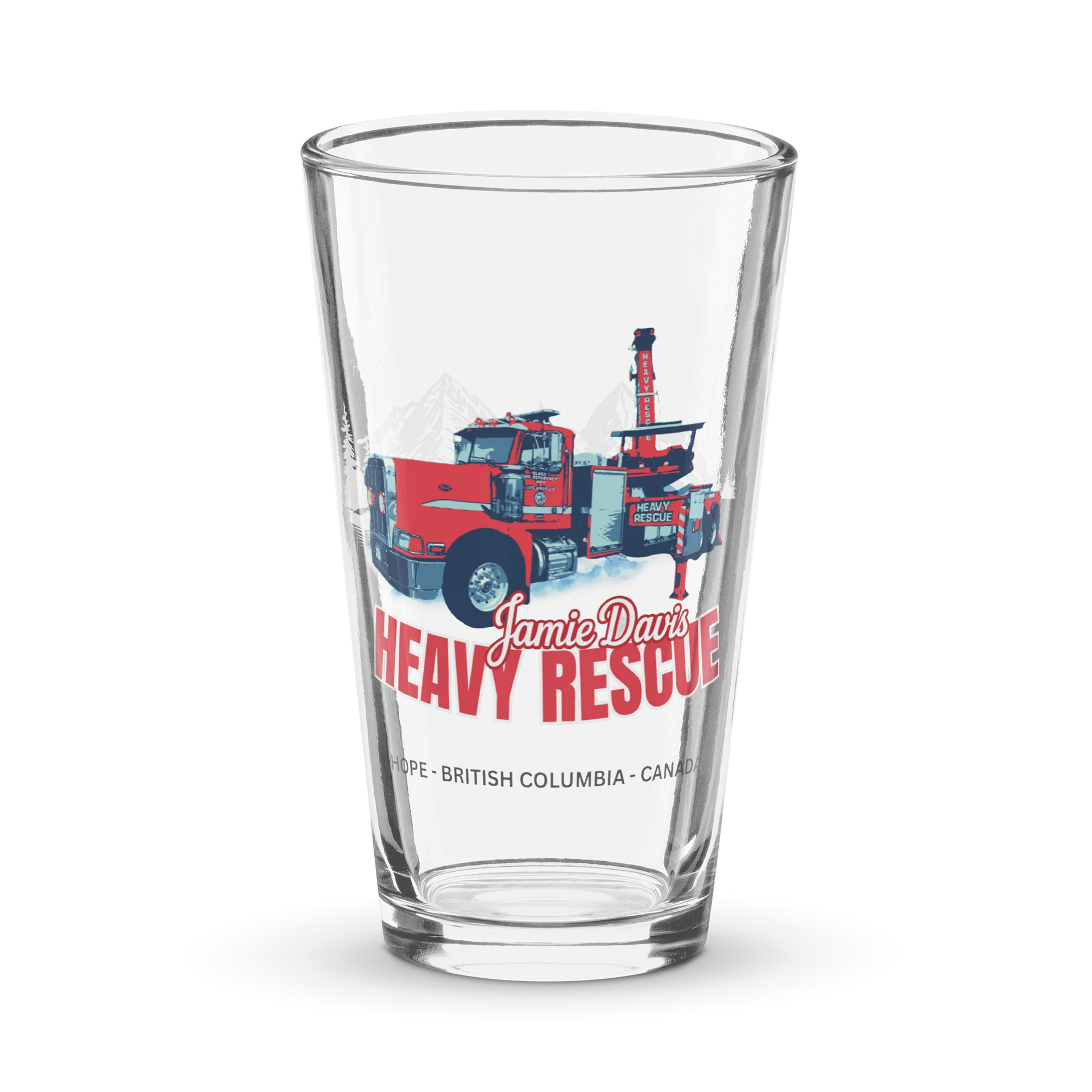 Jamie Davis Heavy Rescue Shaker Pint Glass product image (3)