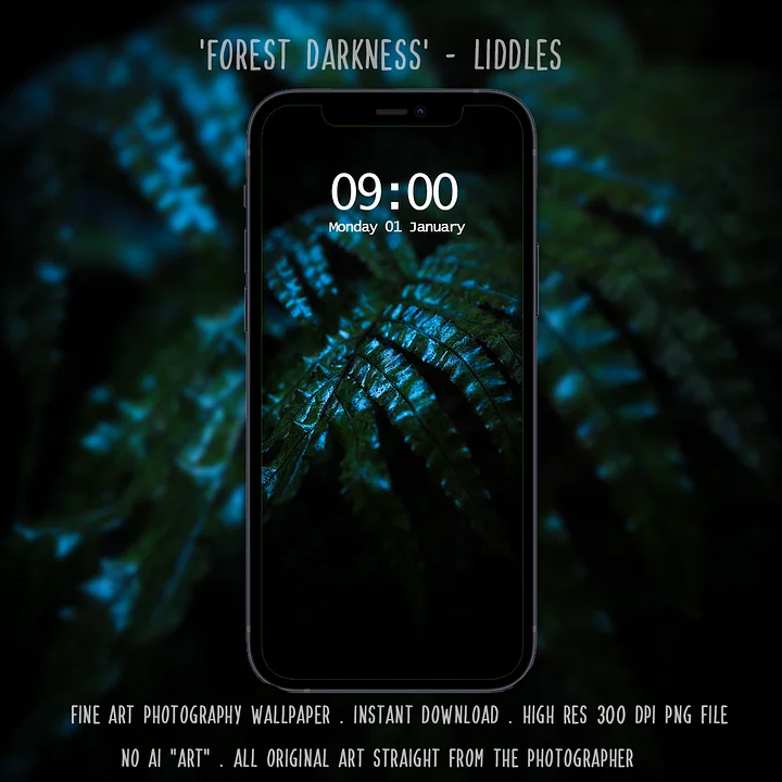 Forest Darkness by Liddles phone wallpaper product image (1)
