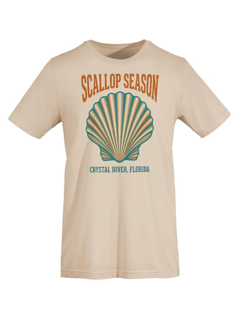 Scallop Season Crystal River Florida Tee product image (5)