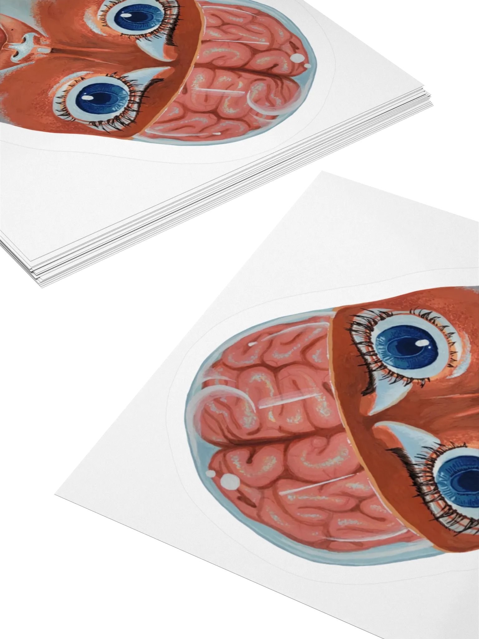 Brain Girl sticker product image (4)