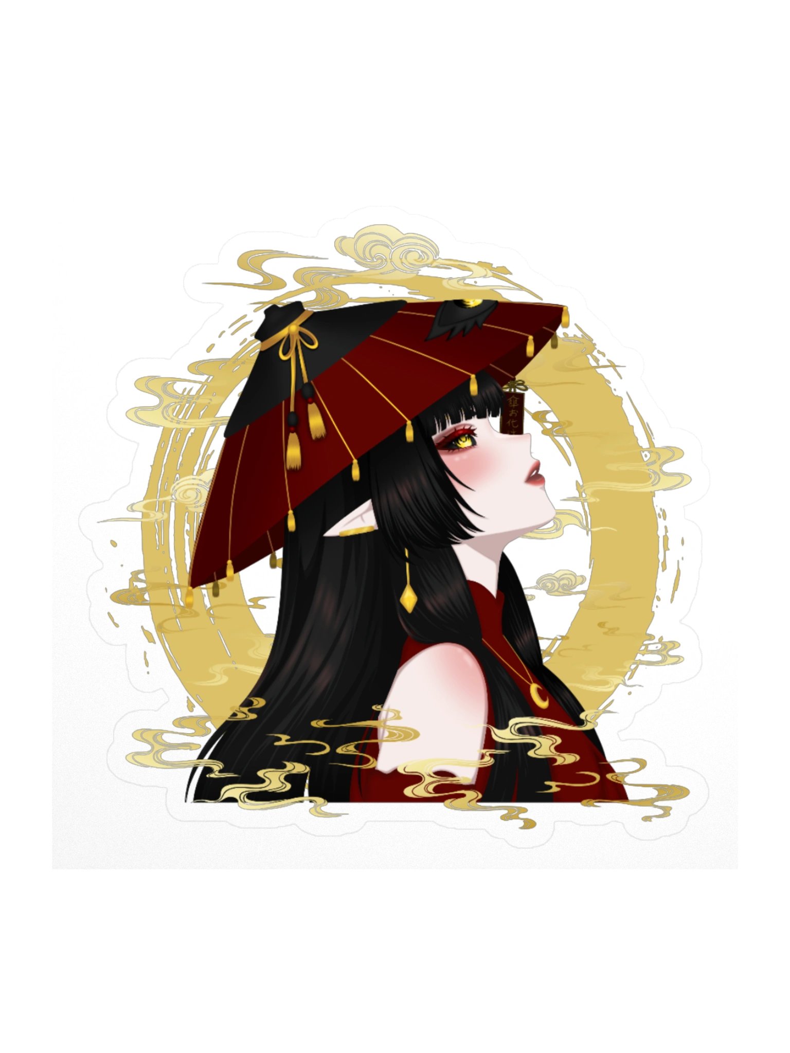 Golden Gaze Sticker product image (3)