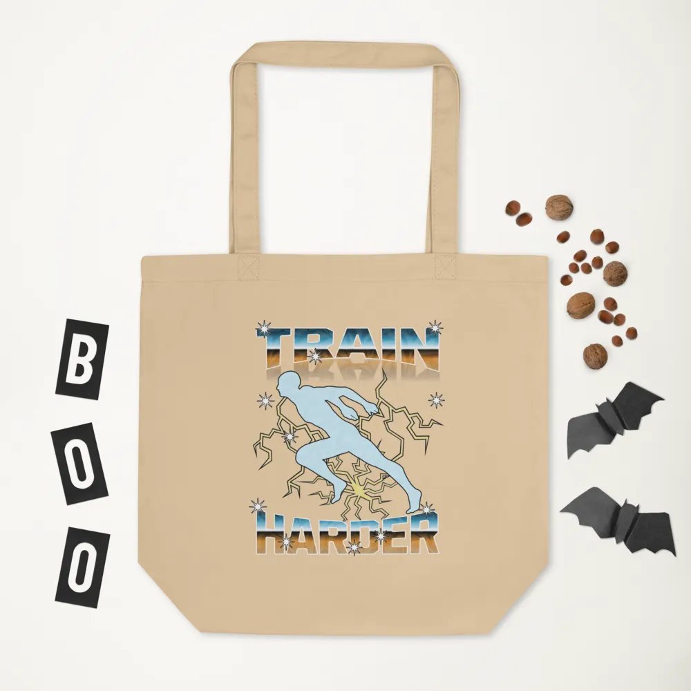 Train Harder Runner Thunder Stride Eco Tote product image (6)
