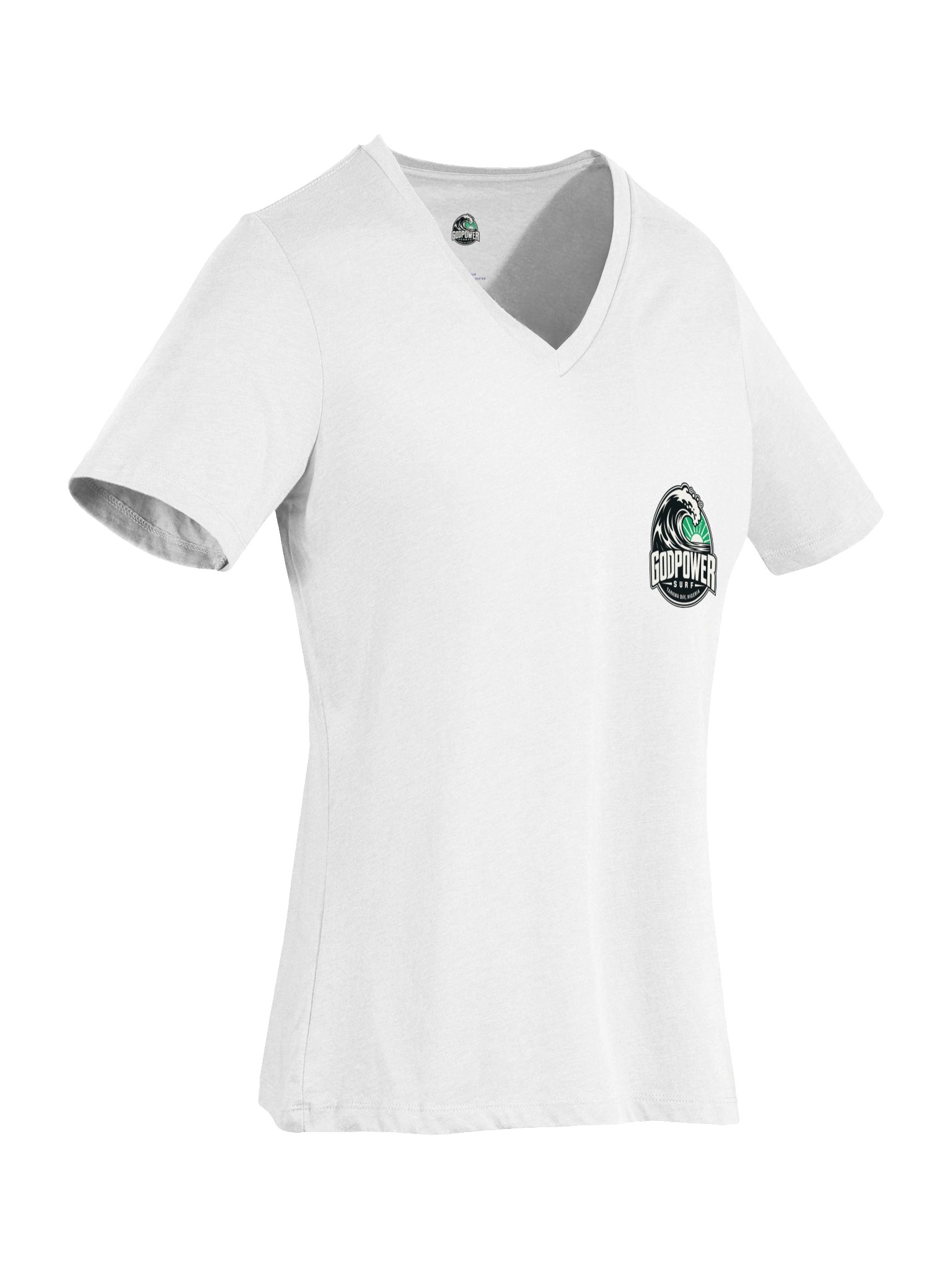 Godpower Surf — Women’s V-Neck Tee product image (6)