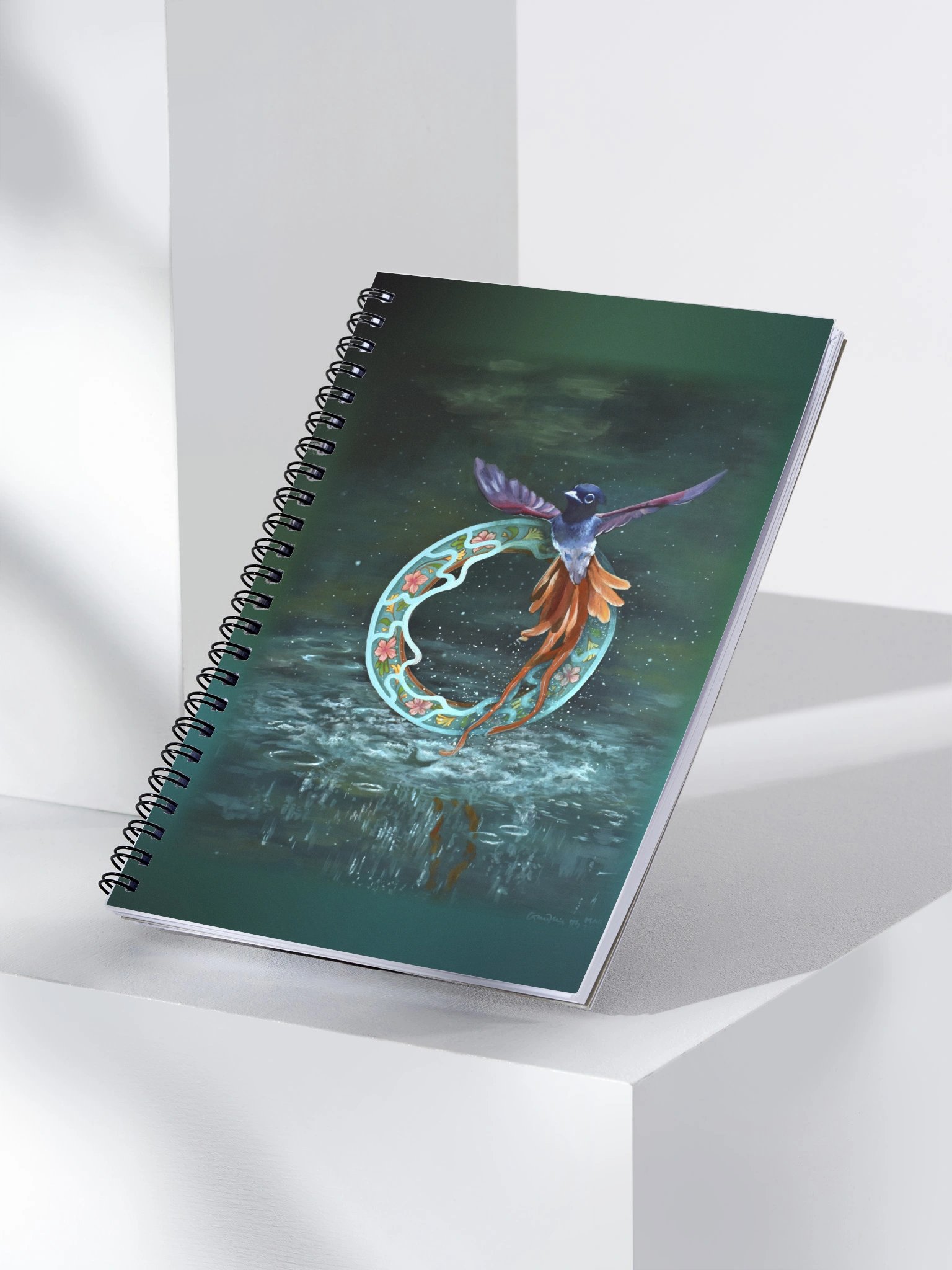 "Float/Flight (Yin-Yang)" - Notebook product image (3)
