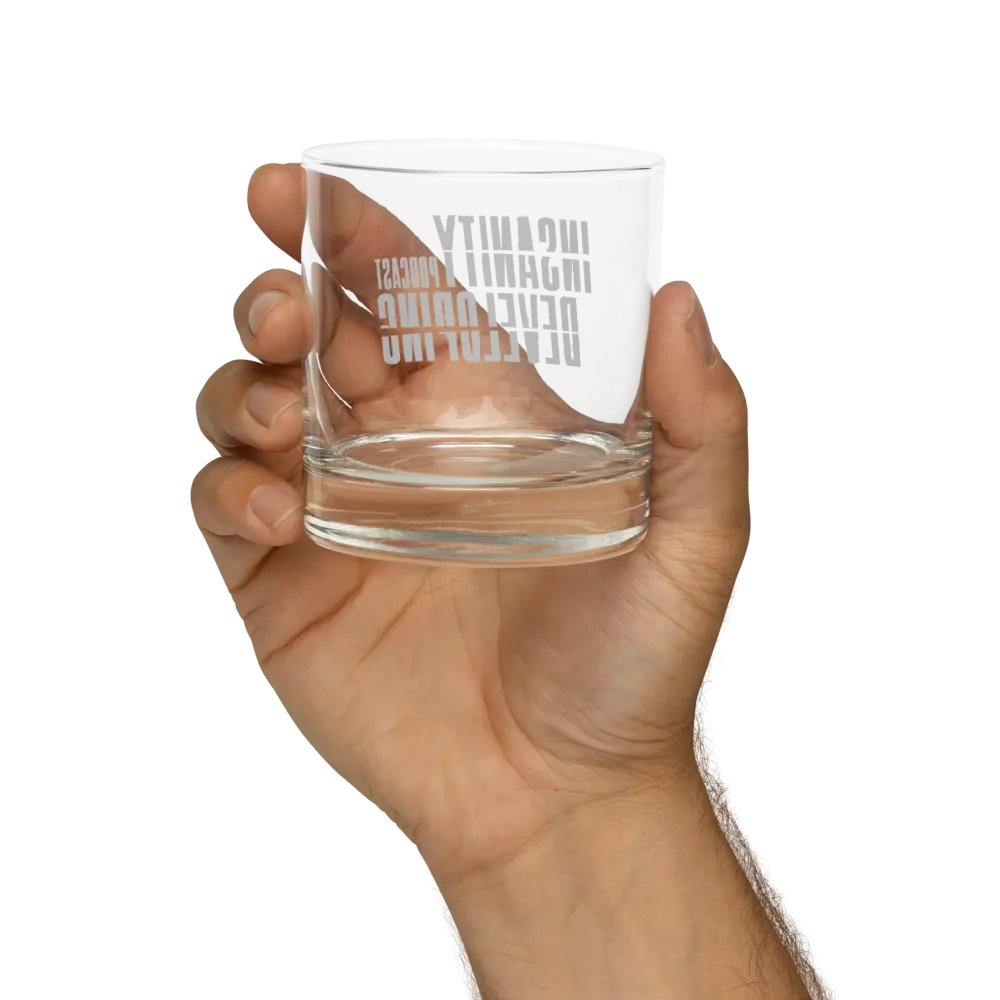 Eclipse Rocks Glass — Black Logo product image (8)