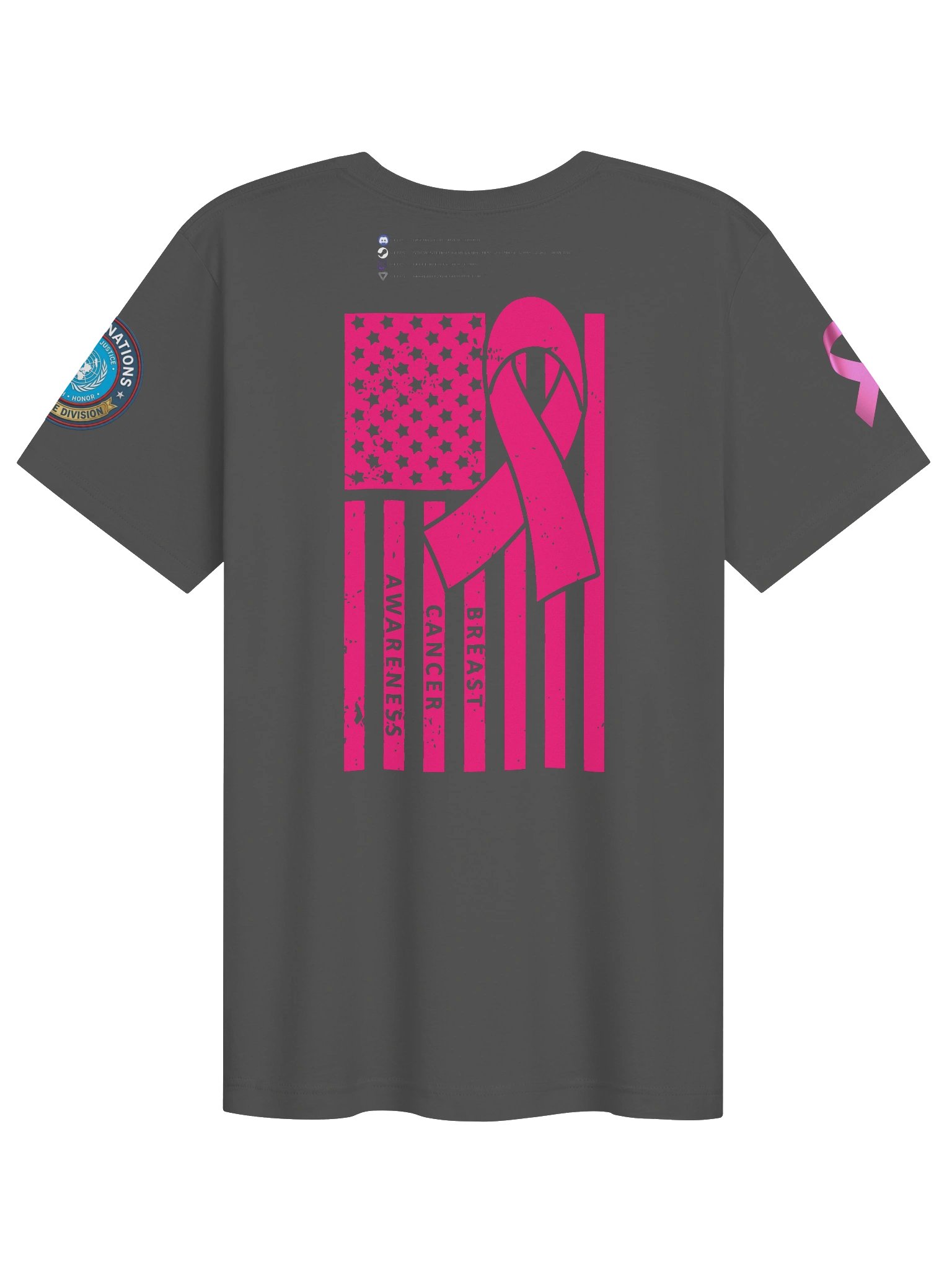 United Nations War Crime Division - Breast Cancer Awareness (Type 02) product image (2)