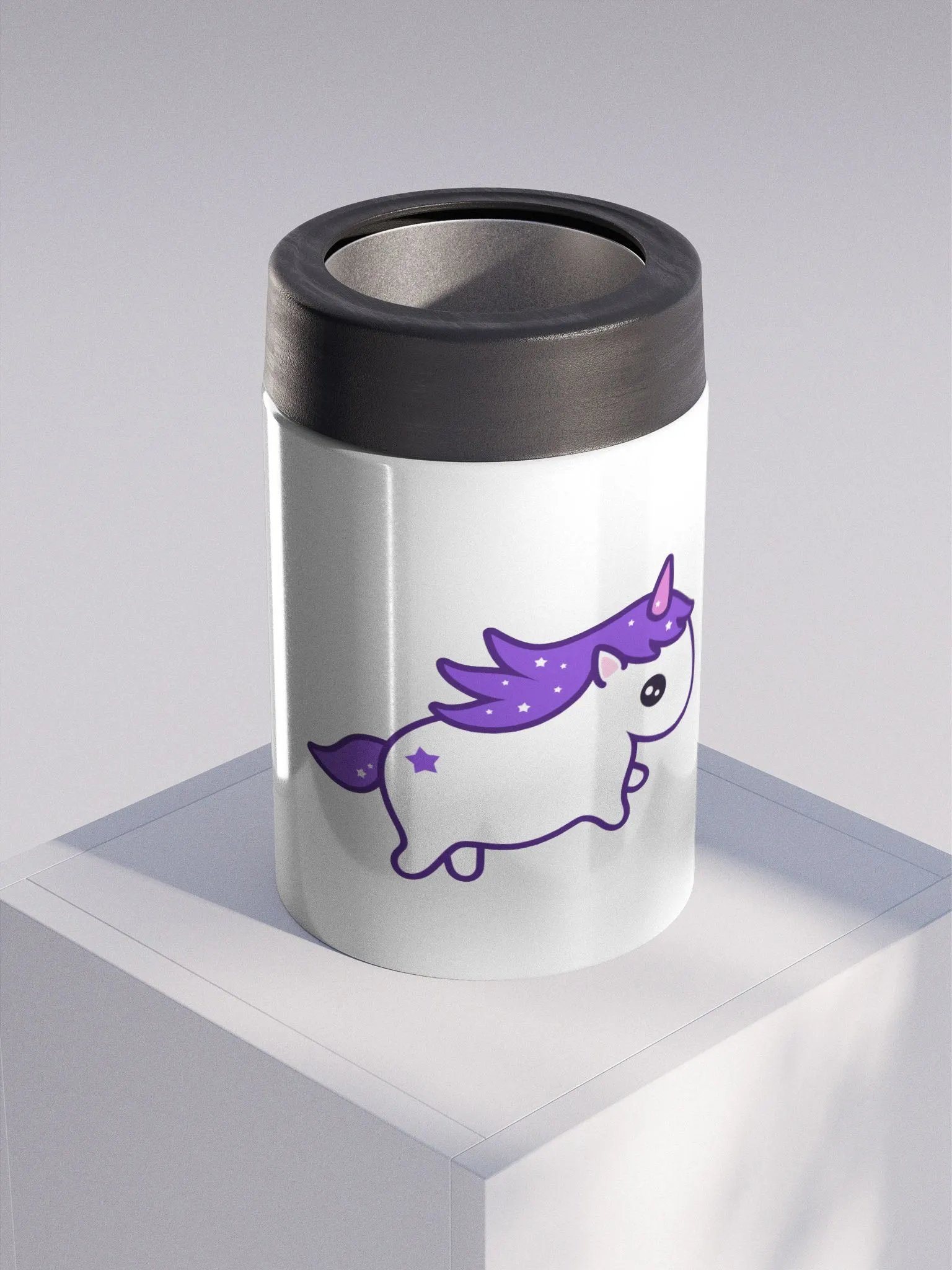 Uwu Unicorn Stainless Steel Koozie product image (1)