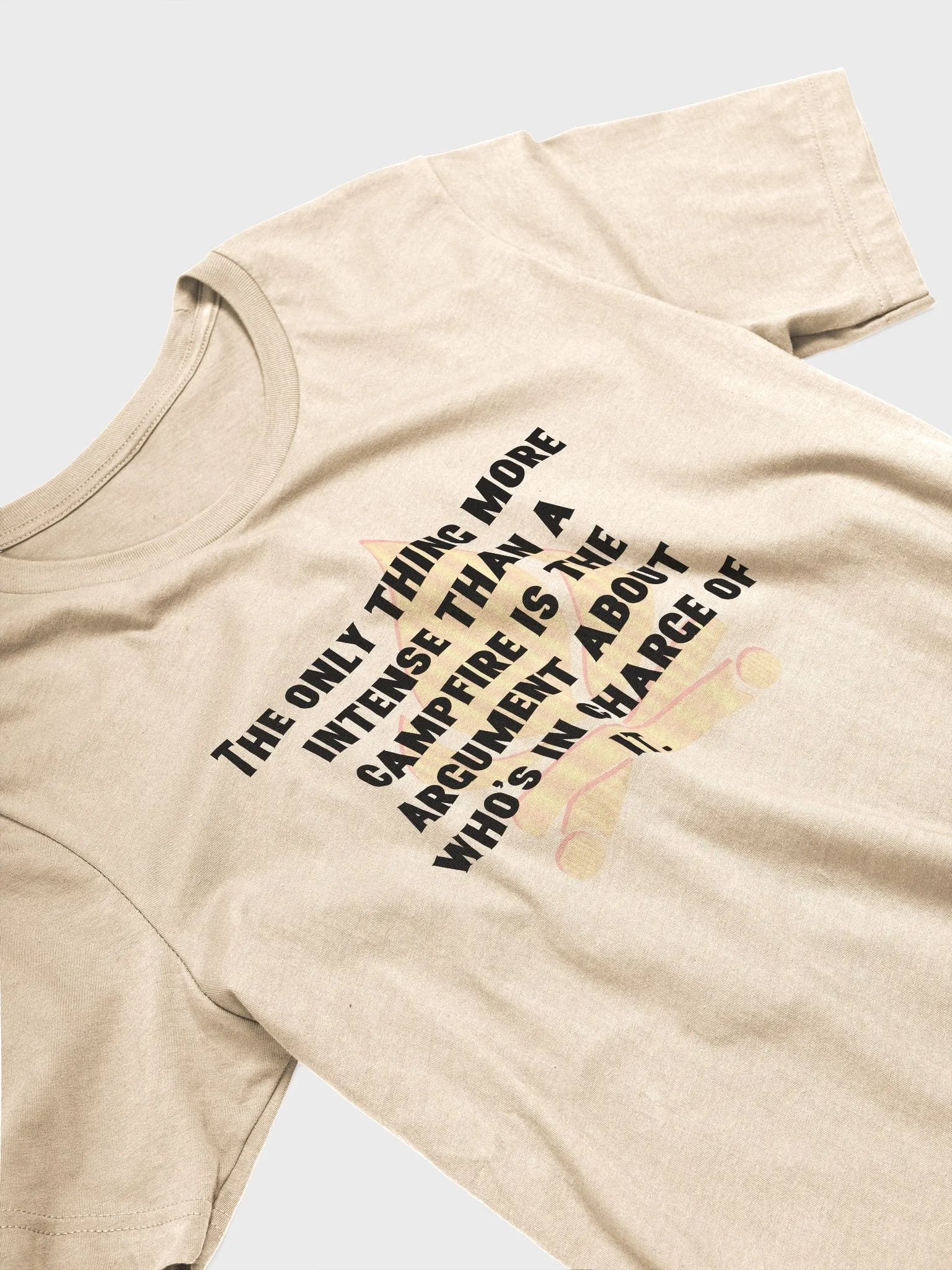 Campfire Metaphor Graphic Tee product image (3)