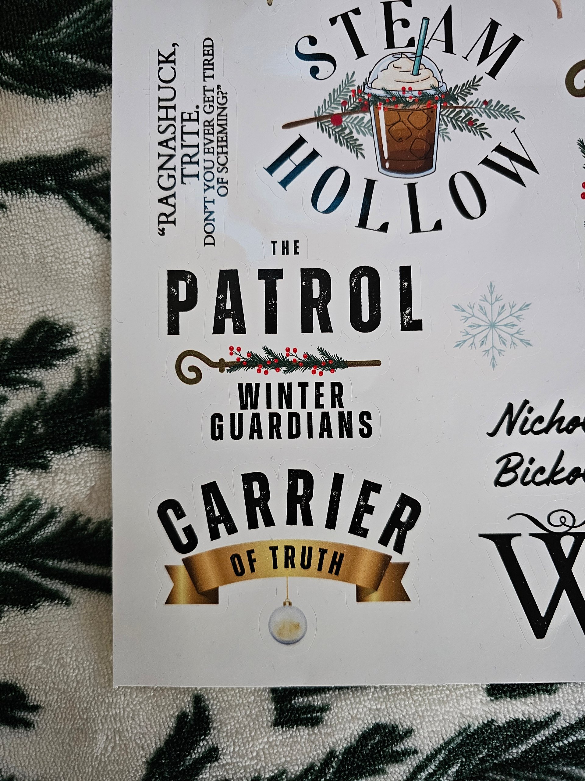 Winter Souls Sticker Sheet product image (4)