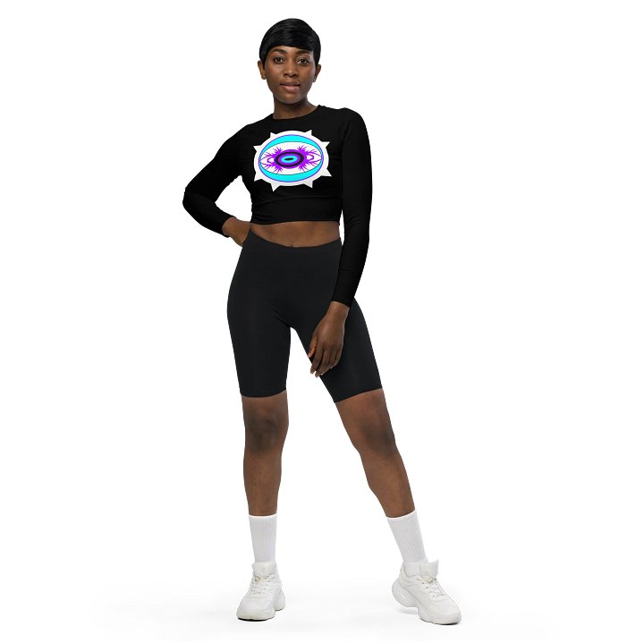 Lights Long Sleeve Crop Top product image (1)