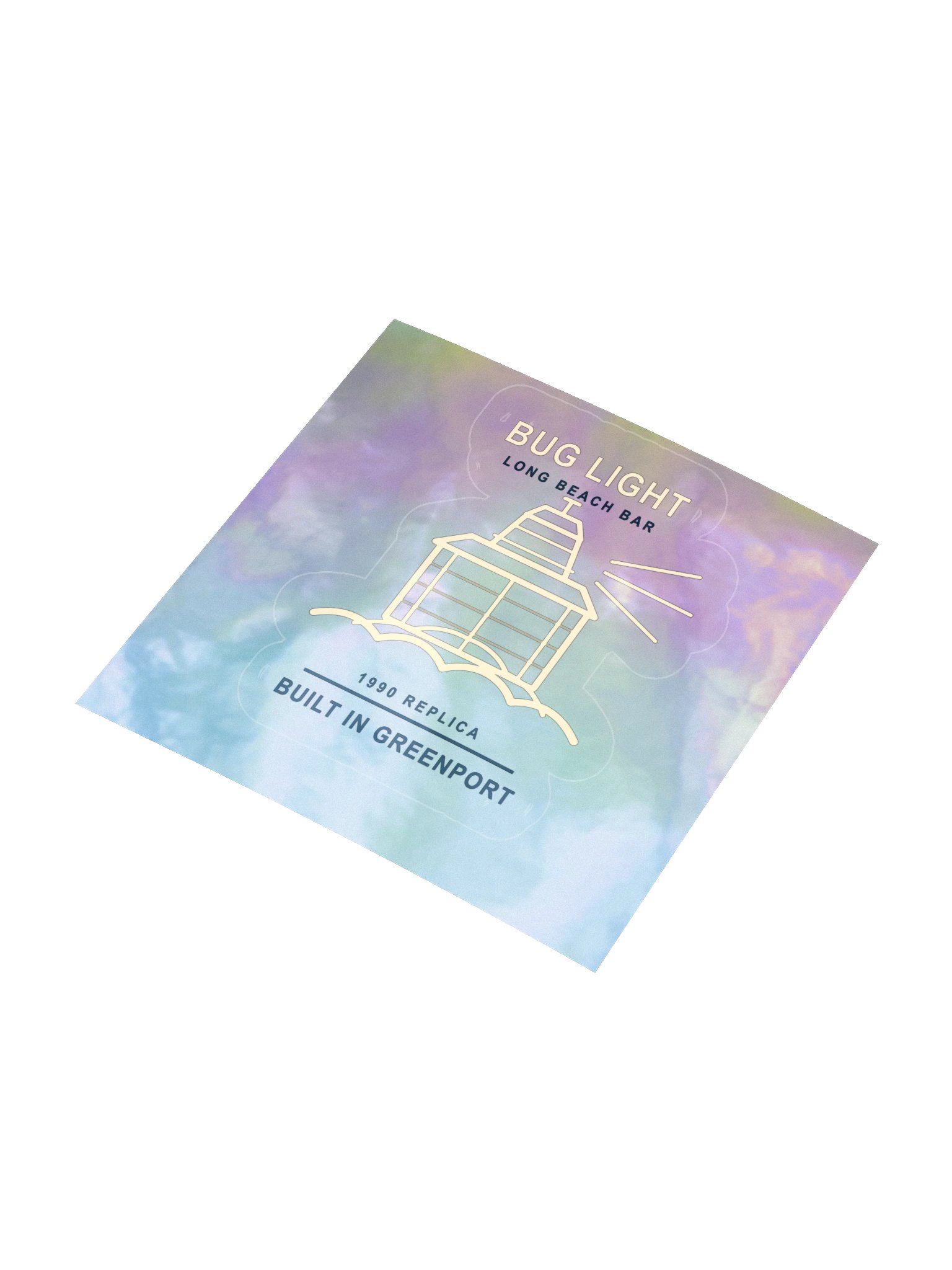Long Beach Bar Holographic Sticker product image (3)